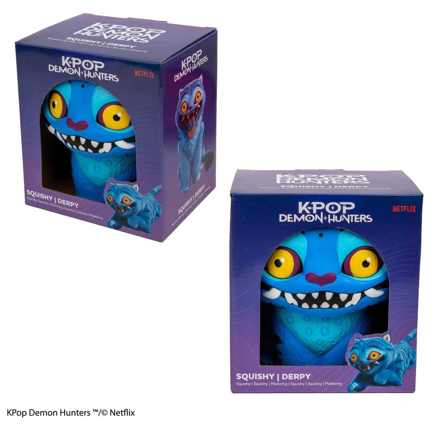 KPop Demon Hunters Derpy Squishy Anti Stress figura termékfotó