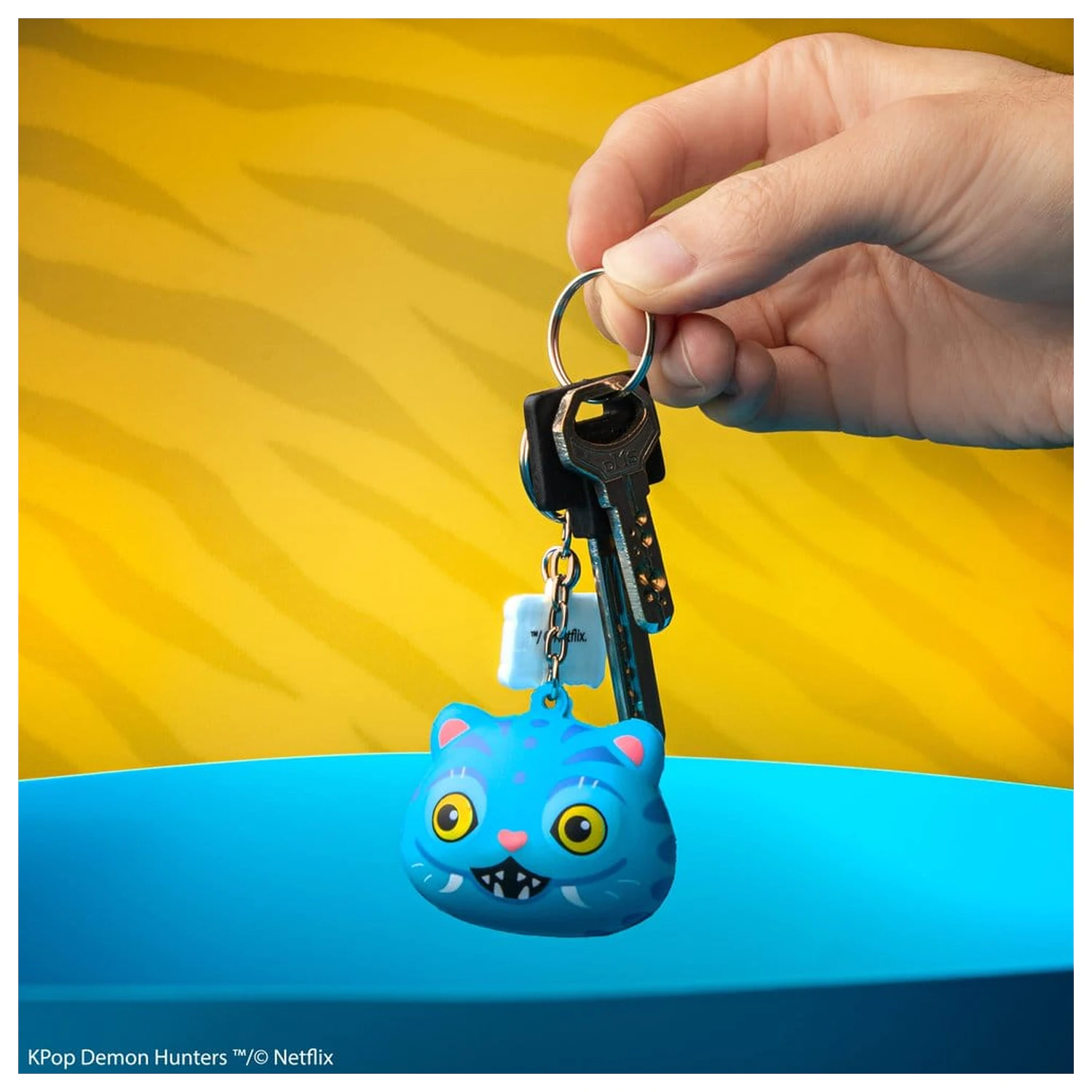 KPop Demon Hunters Derpy Squishy kulcstartó termékfotó