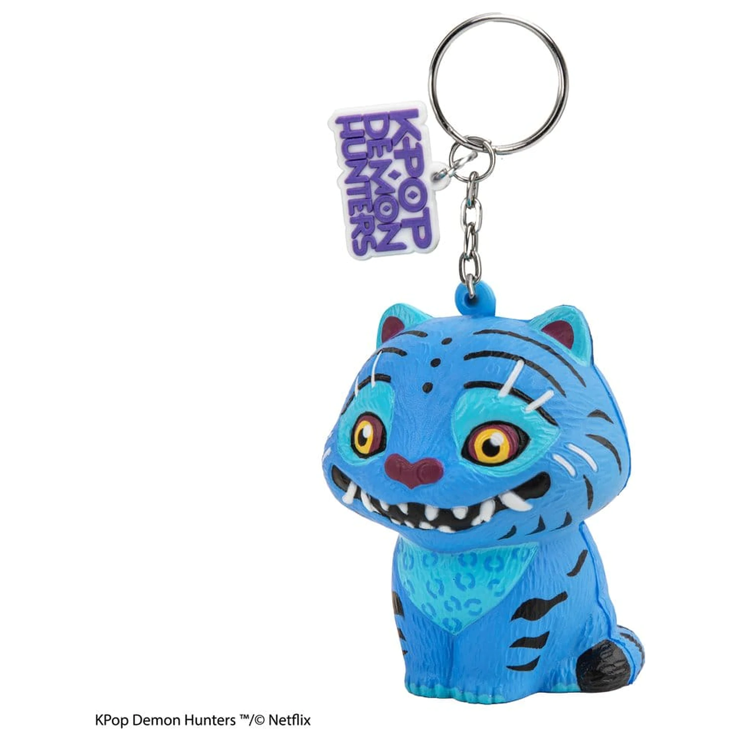 KPop Demon Hunters Derpy Tiger Squishy kulcstartó termékfotó