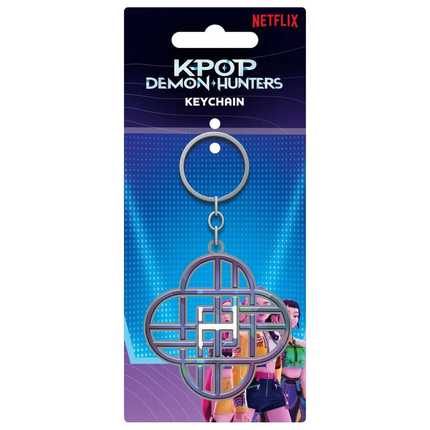 KPop Demon Hunters fém kulcstartó termékfotó