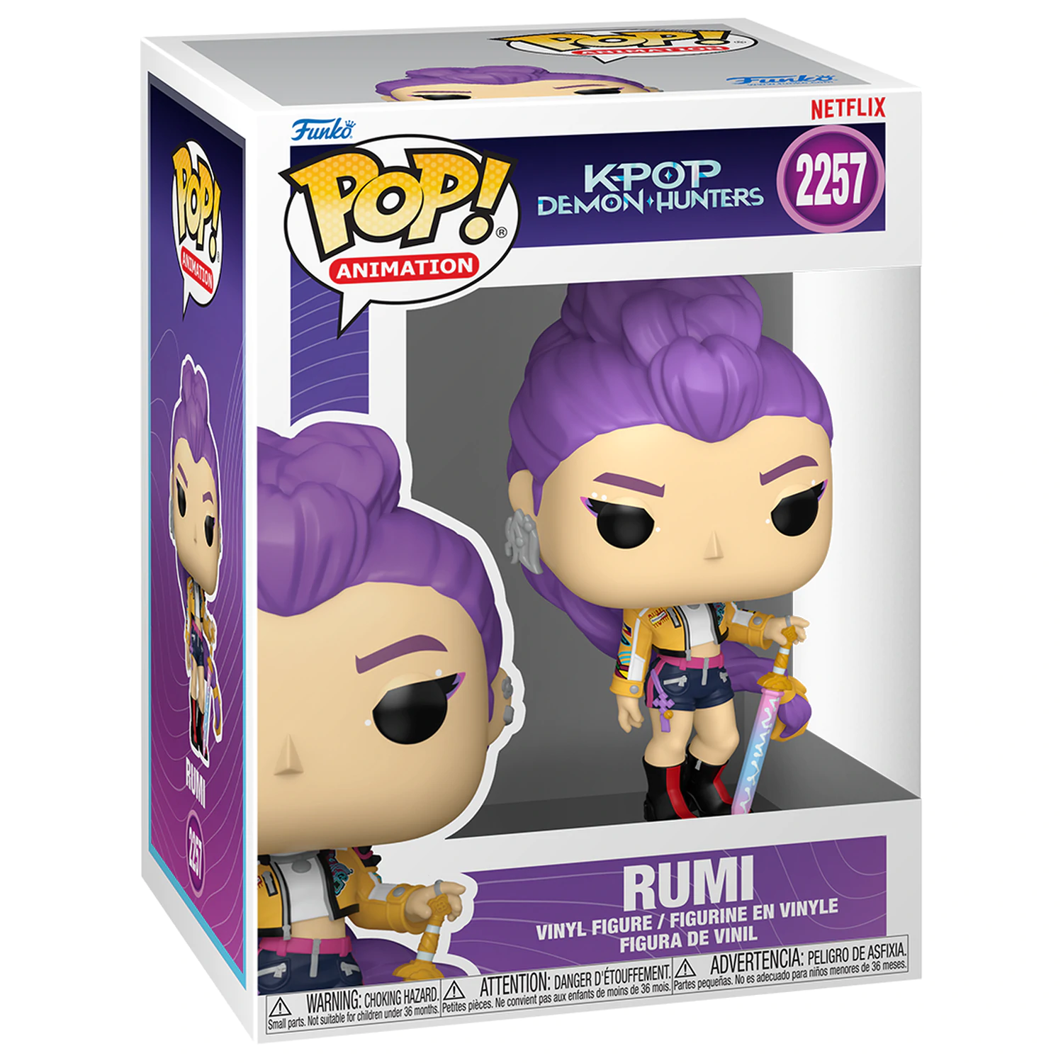 KPop Demon Hunters Funko POP! Animation Vinyl figura Rumi 9 cm termékfotó