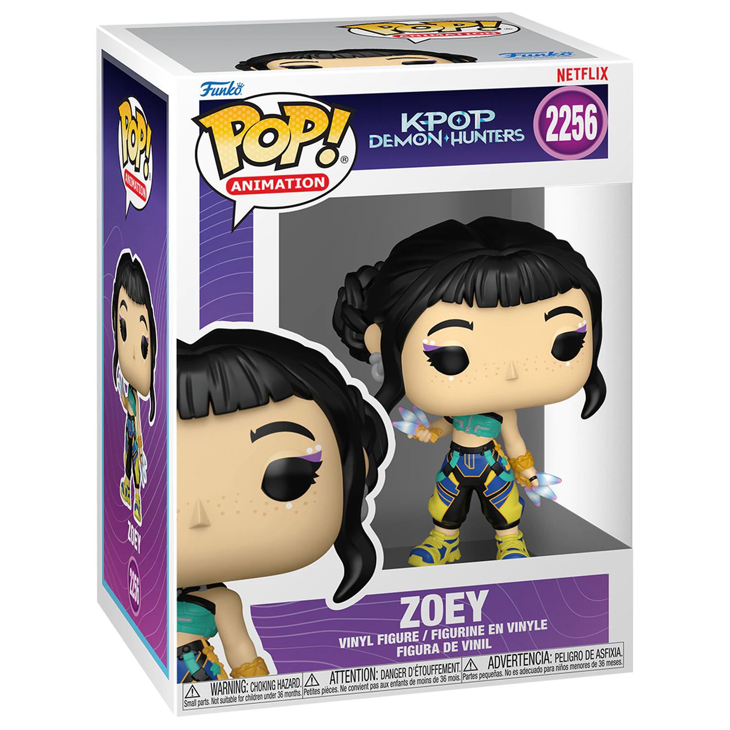 KPop Demon Hunters Funko POP! Animation Vinyl figura Zoey 9 cm termékfotó