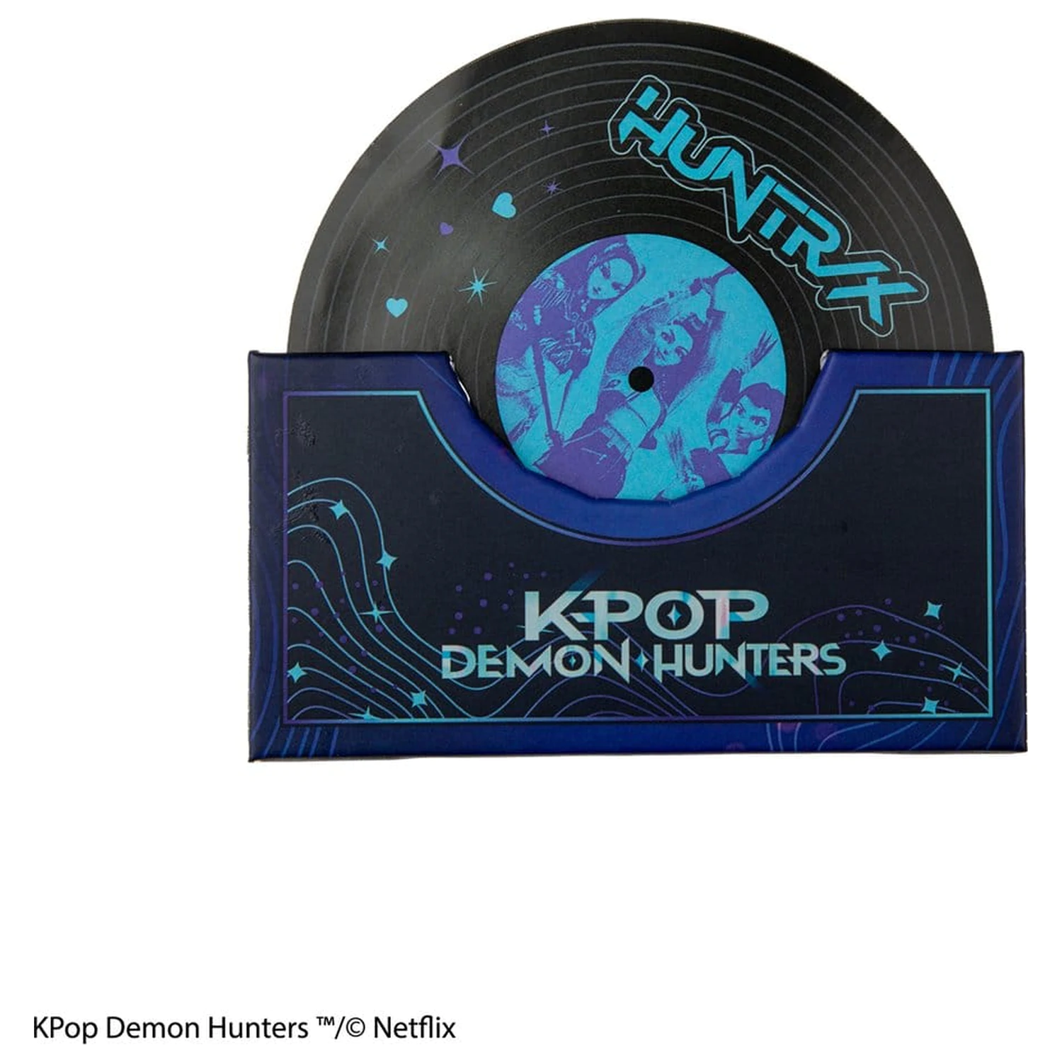 KPop Demon Hunters Hunters & Demons Soundtrack 4 db-os poháralátét csomag  termékfotó