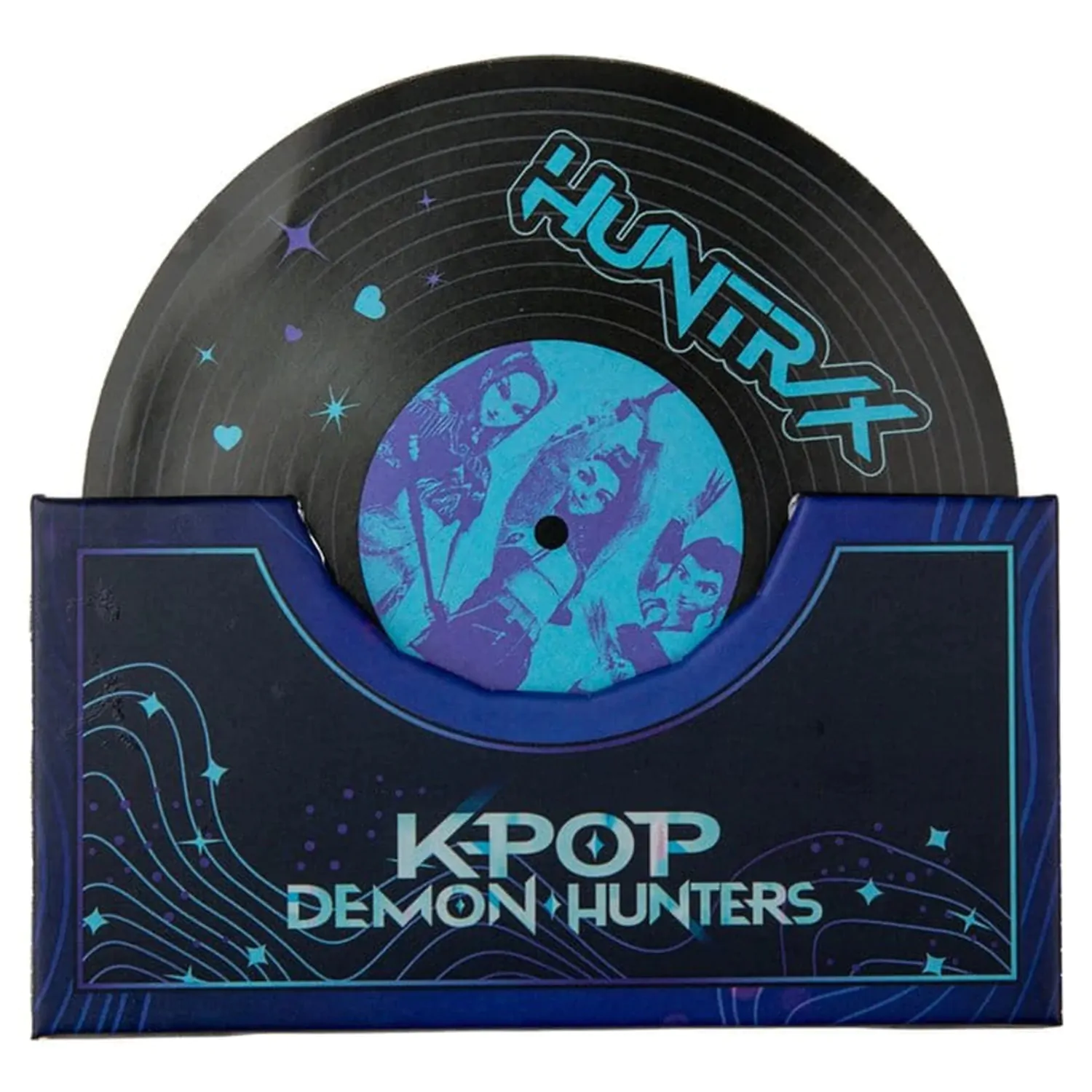 KPop Demon Hunters Hunters & Demons Soundtrack 4 db-os poháralátét csomag  termékfotó