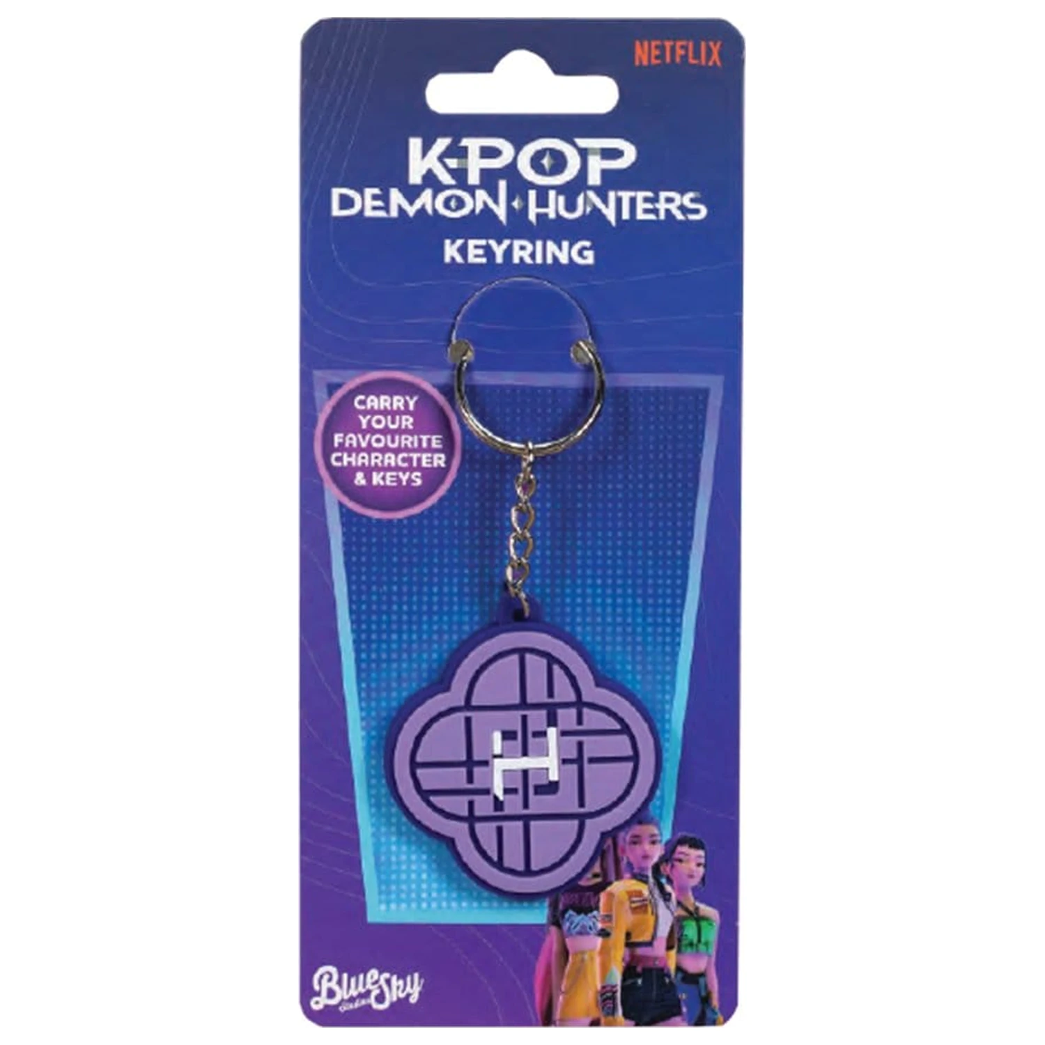 KPop Demon Hunters Huntr/x 2D kulcstartó termékfotó