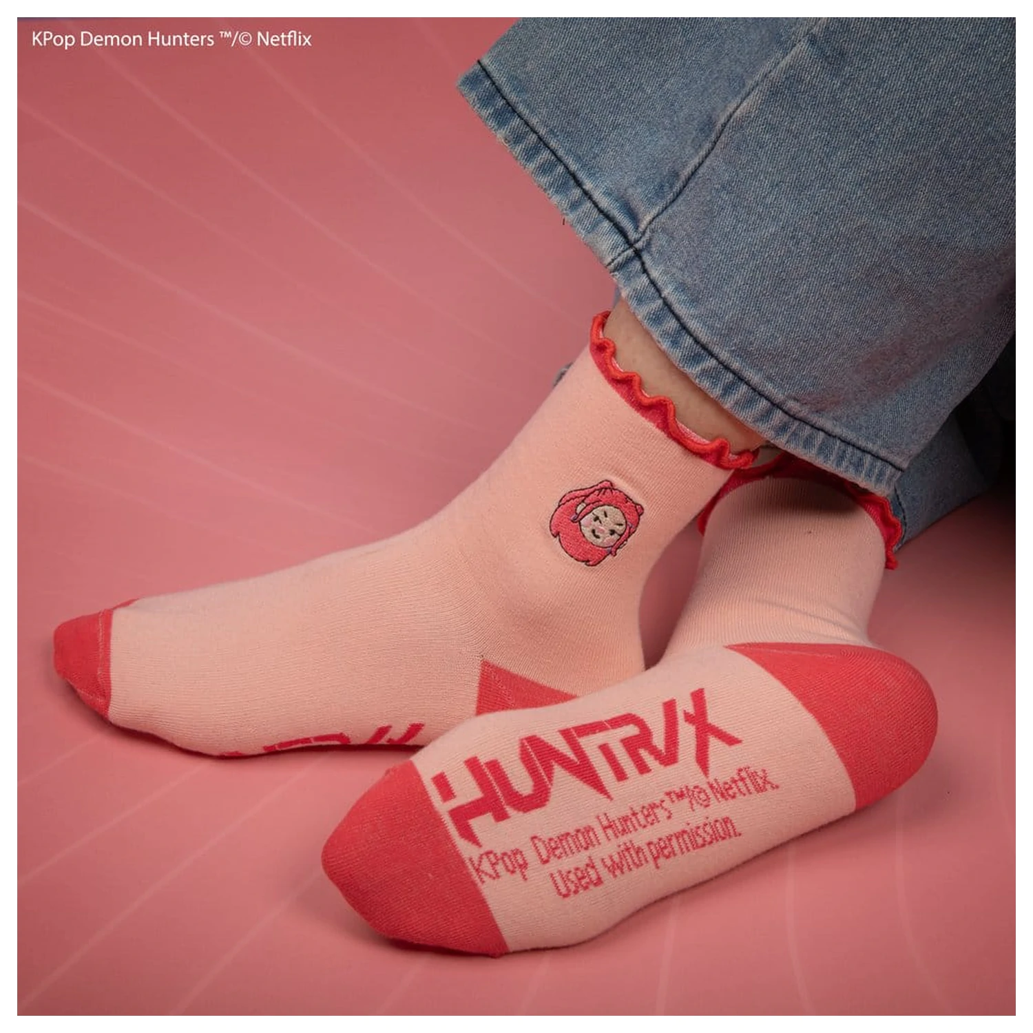 KPop Demon Hunters HUNTR/X 3 db-os zokni csomag termékfotó