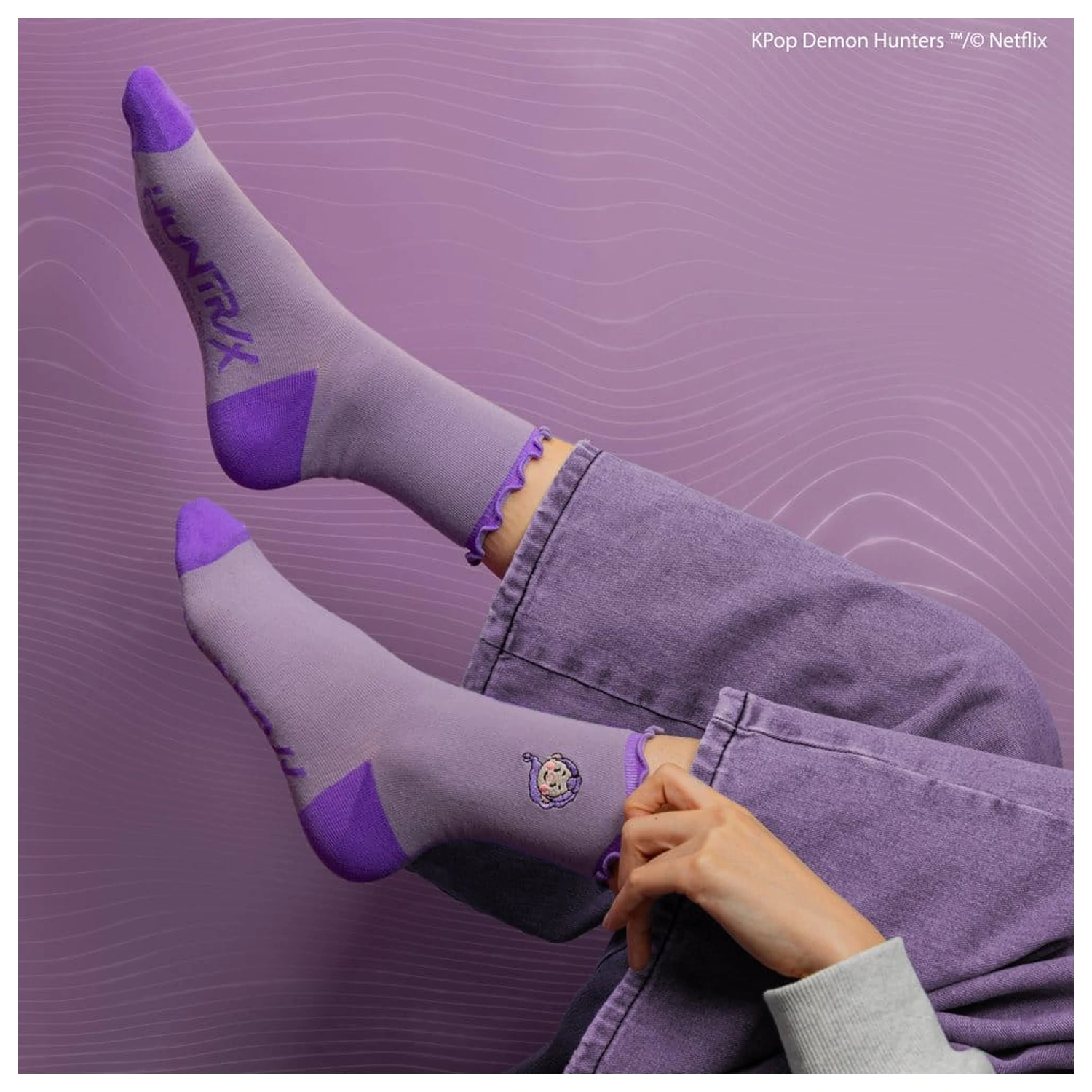 KPop Demon Hunters HUNTR/X 3 db-os zokni csomag termékfotó