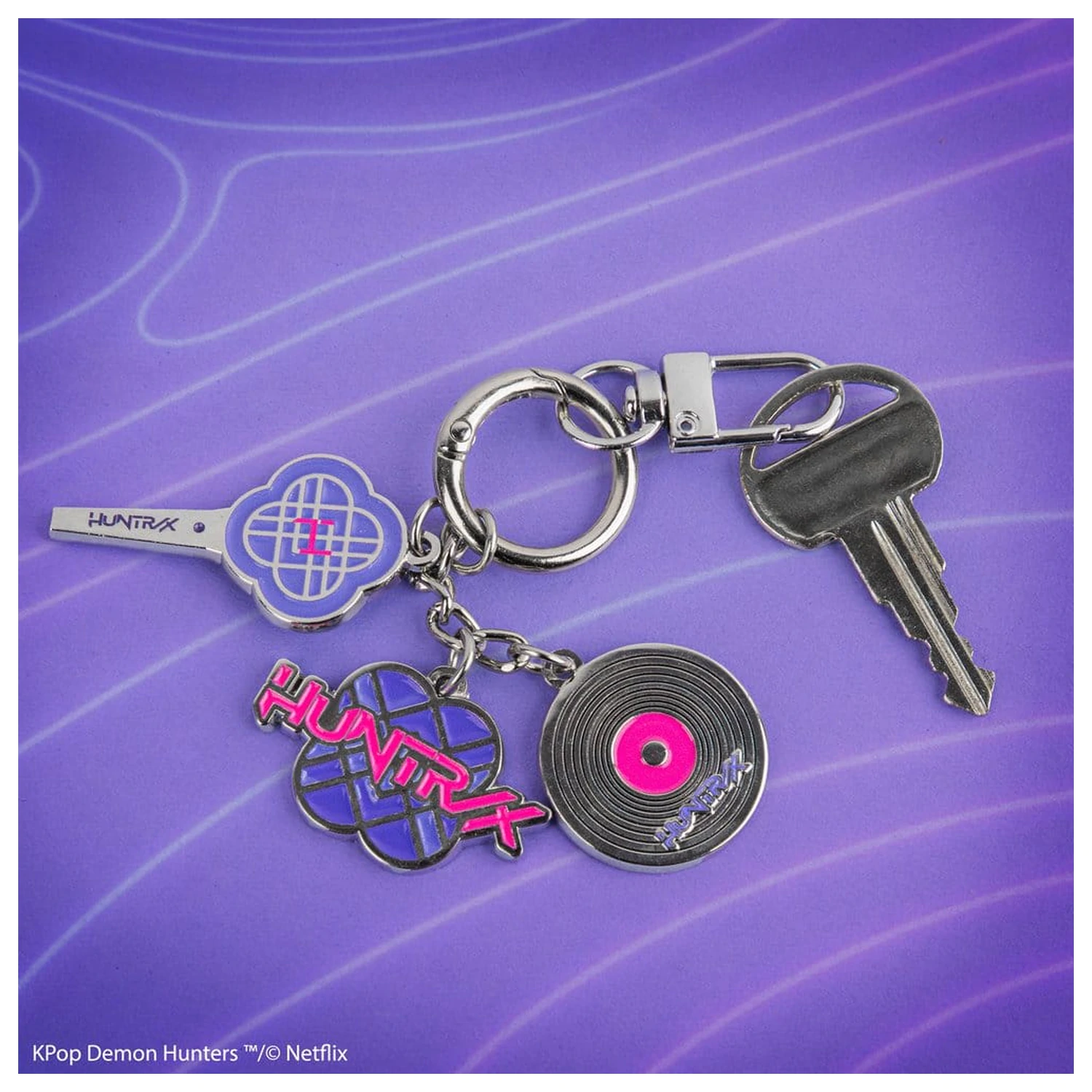 KPop Demon Hunters HUNTR/X charm kulcstartó termékfotó