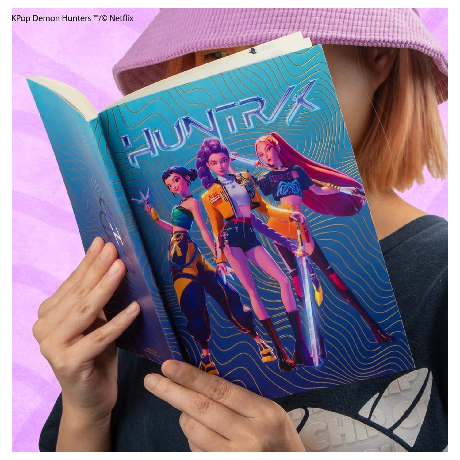 KPop Demon Hunters HUNTR/X jegyzetfüzet  termékfotó