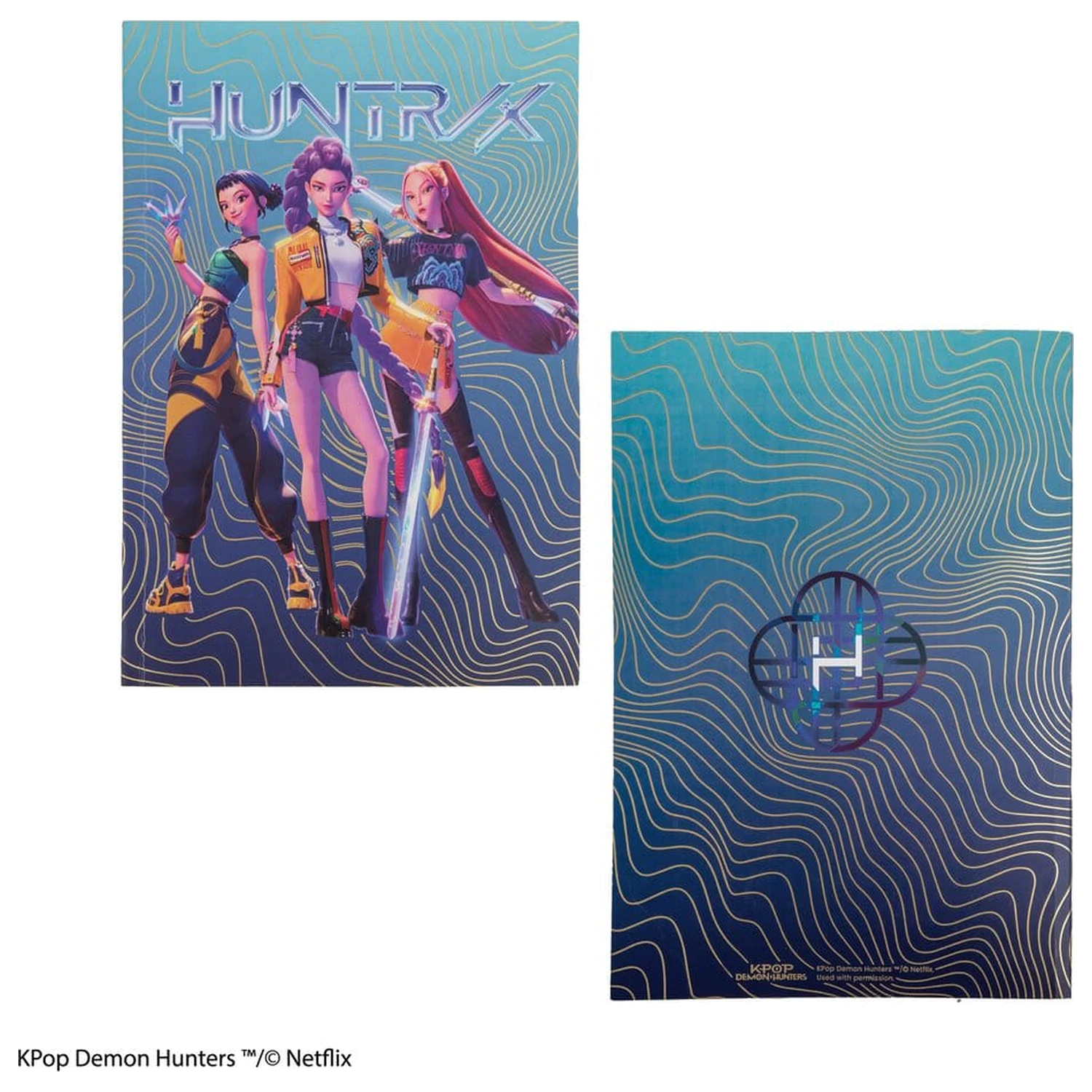 KPop Demon Hunters HUNTR/X jegyzetfüzet  termékfotó