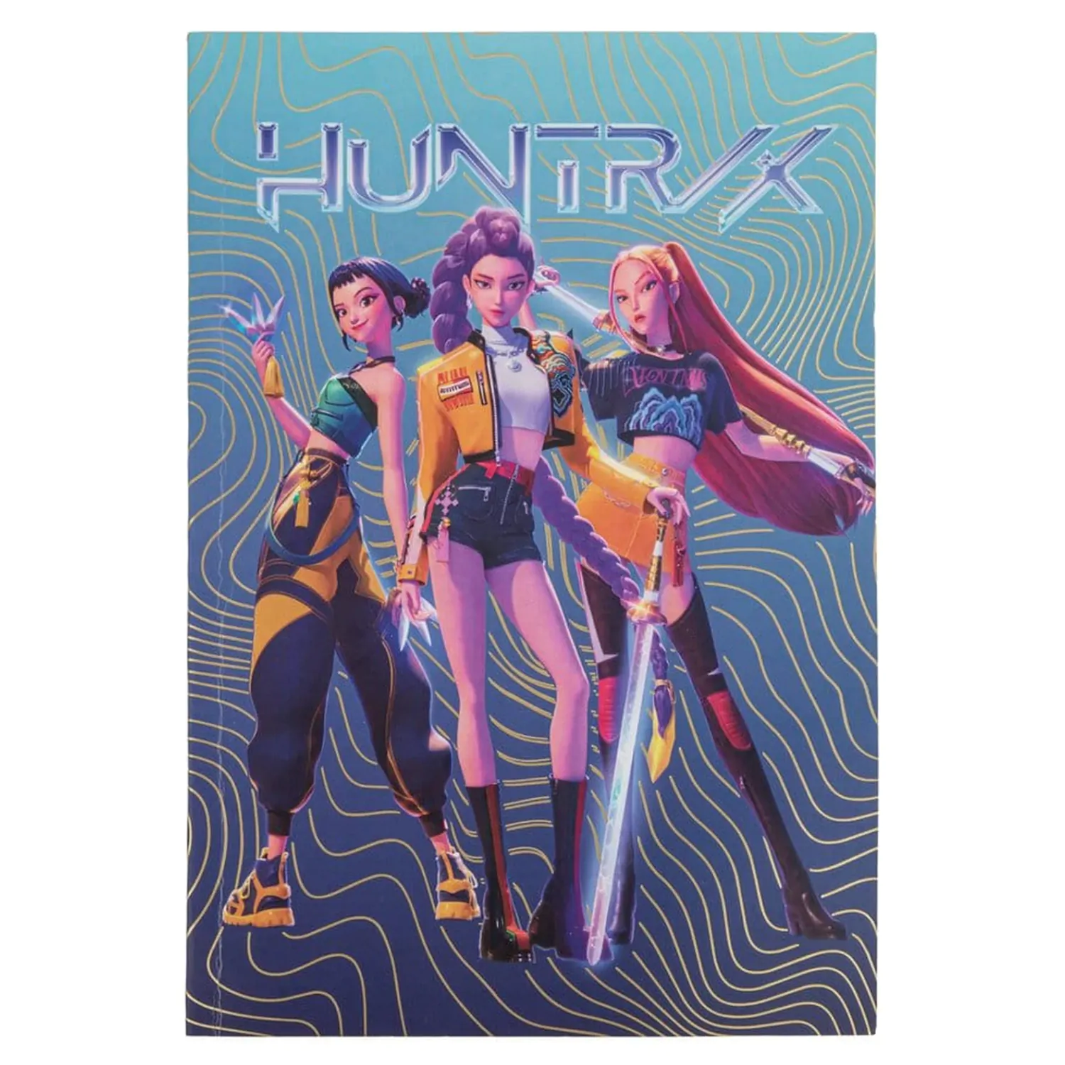 KPop Demon Hunters HUNTR/X jegyzetfüzet  termékfotó