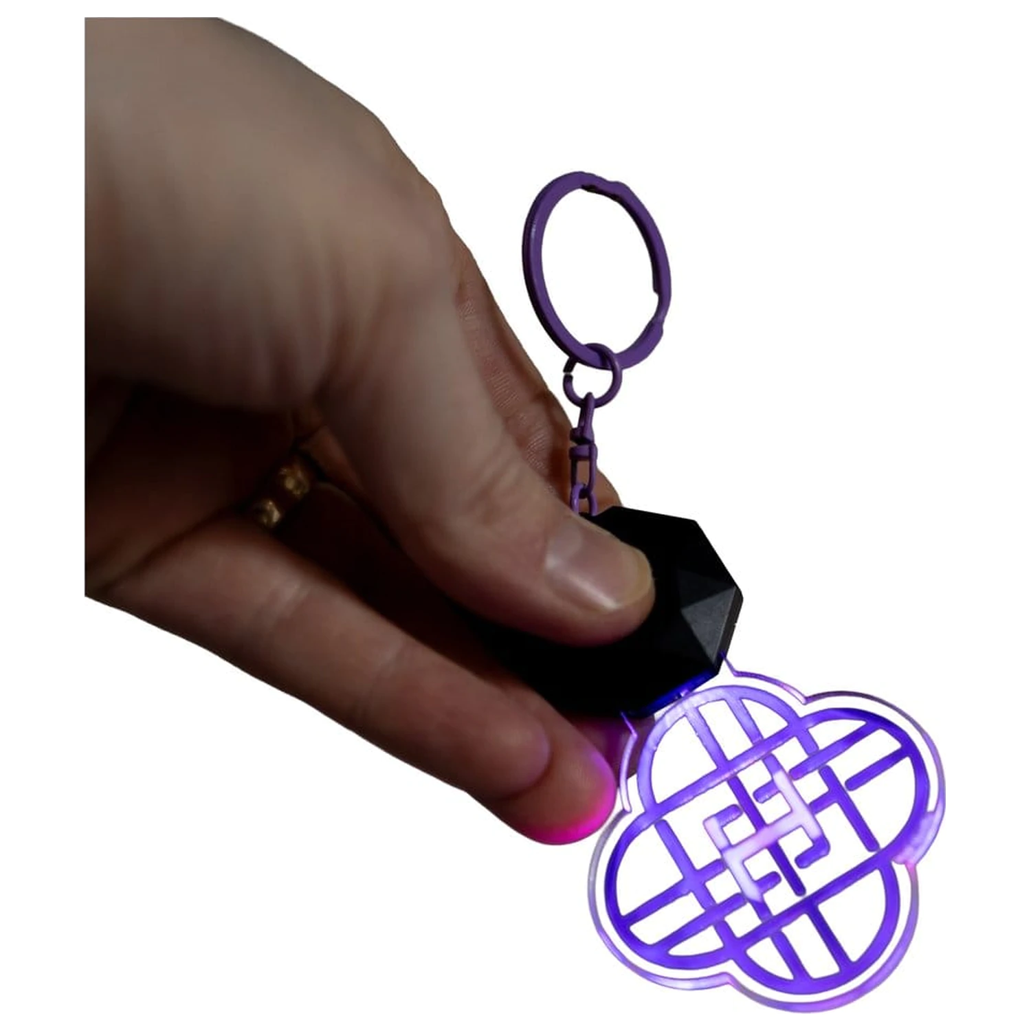 KPop Demon Hunters Huntr/x kulcstartó fény effekttel termékfotó