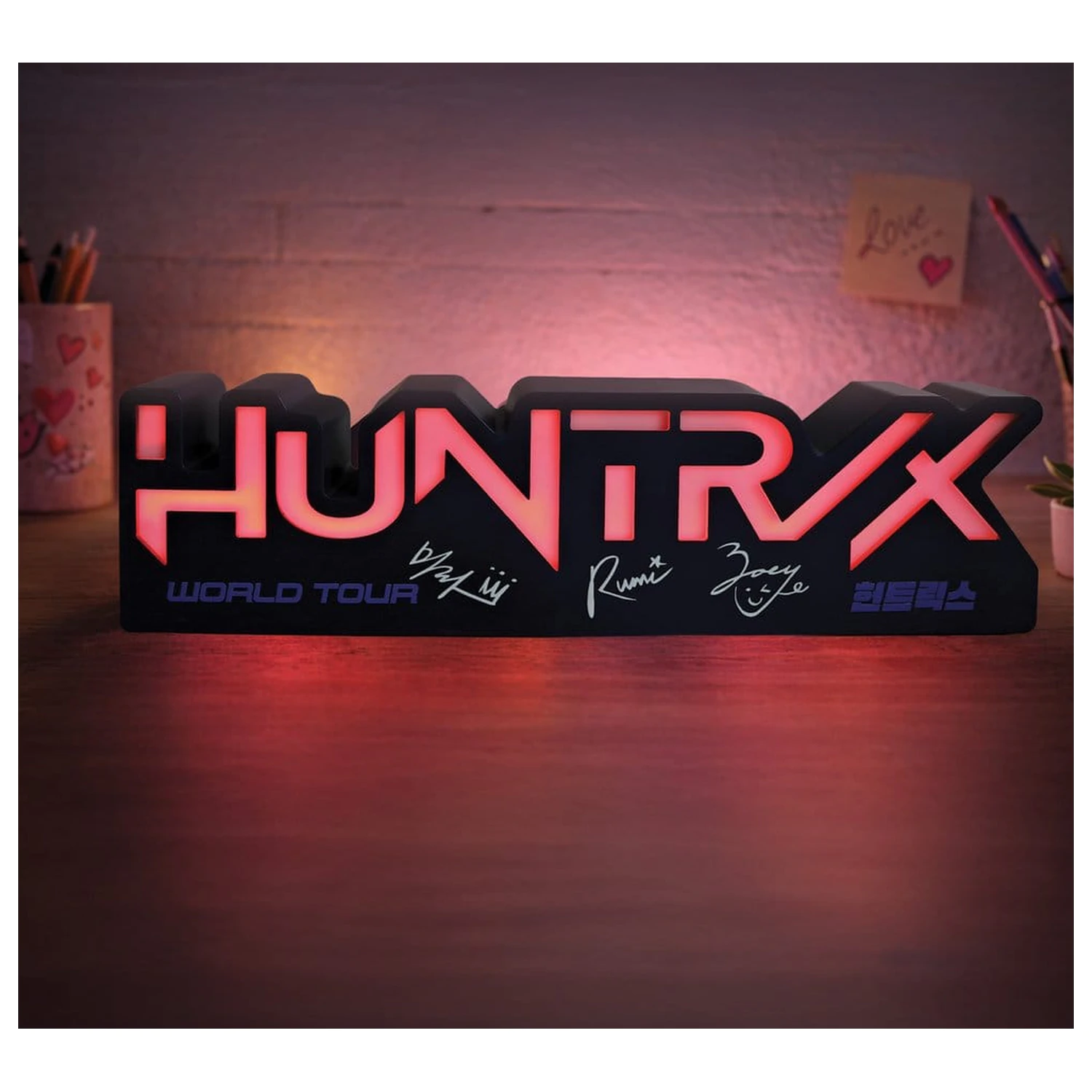 KPop Demon Hunters Huntr/x Logo lámpa  termékfotó