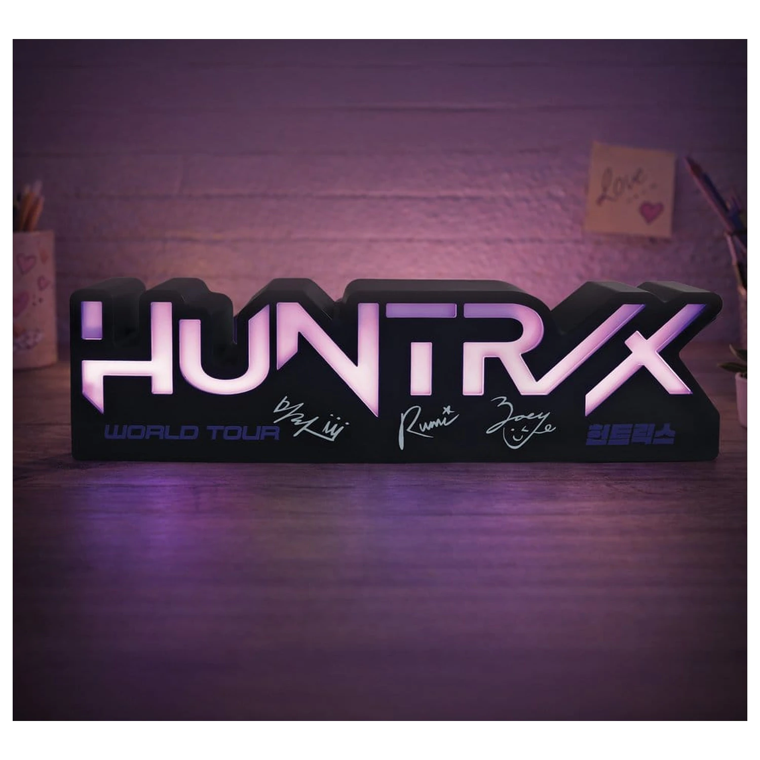 KPop Demon Hunters Huntr/x Logo lámpa  termékfotó