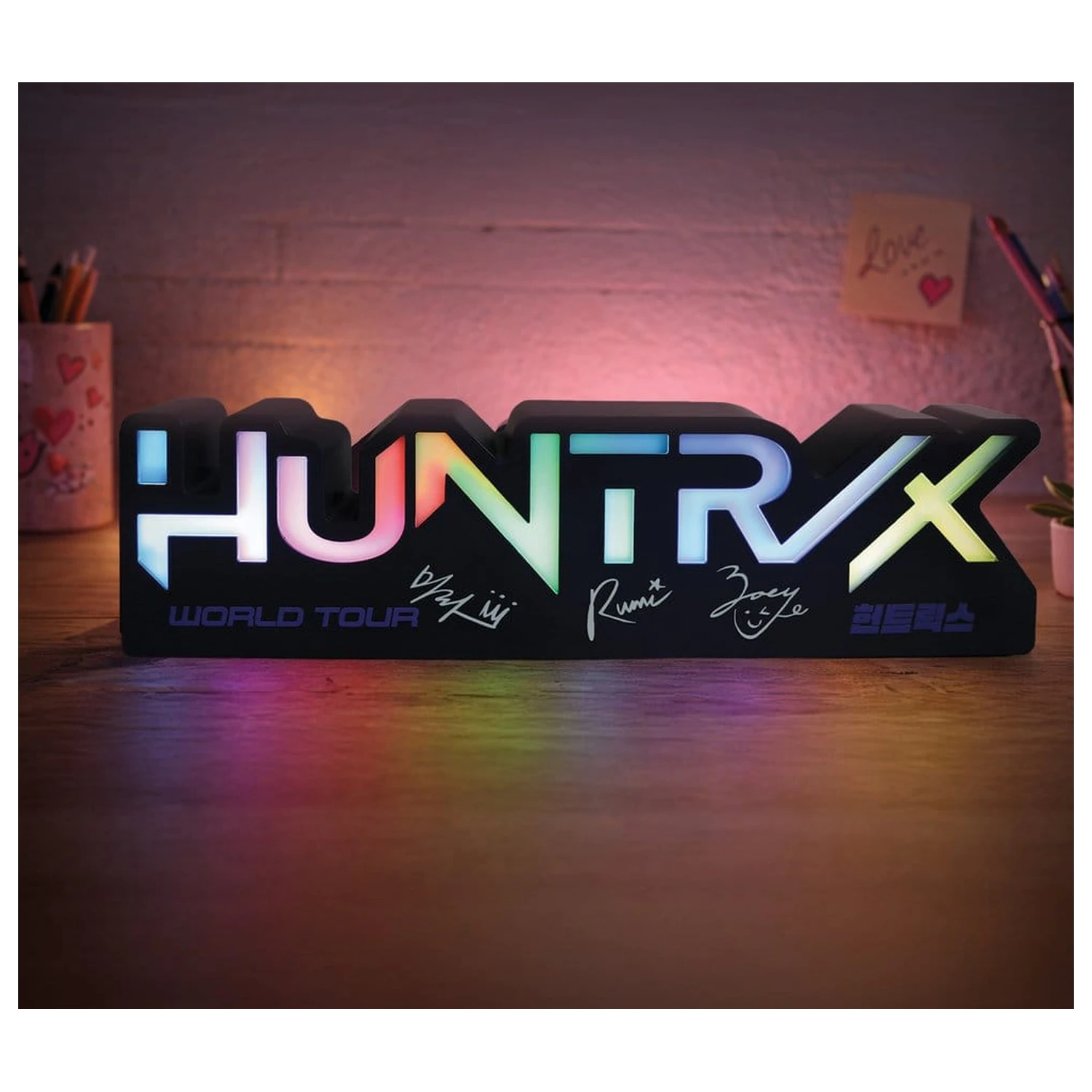 KPop Demon Hunters Huntr/x Logo lámpa  termékfotó