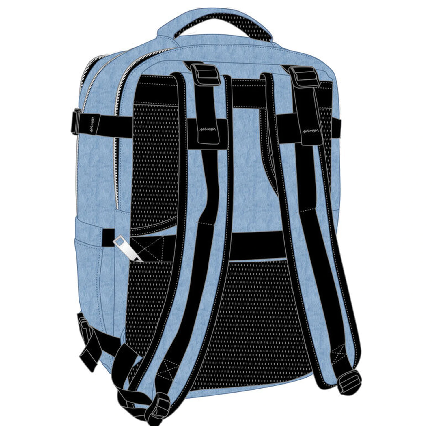 Kpop Demon Hunters Huntrix kabin táska 44cm termékfotó