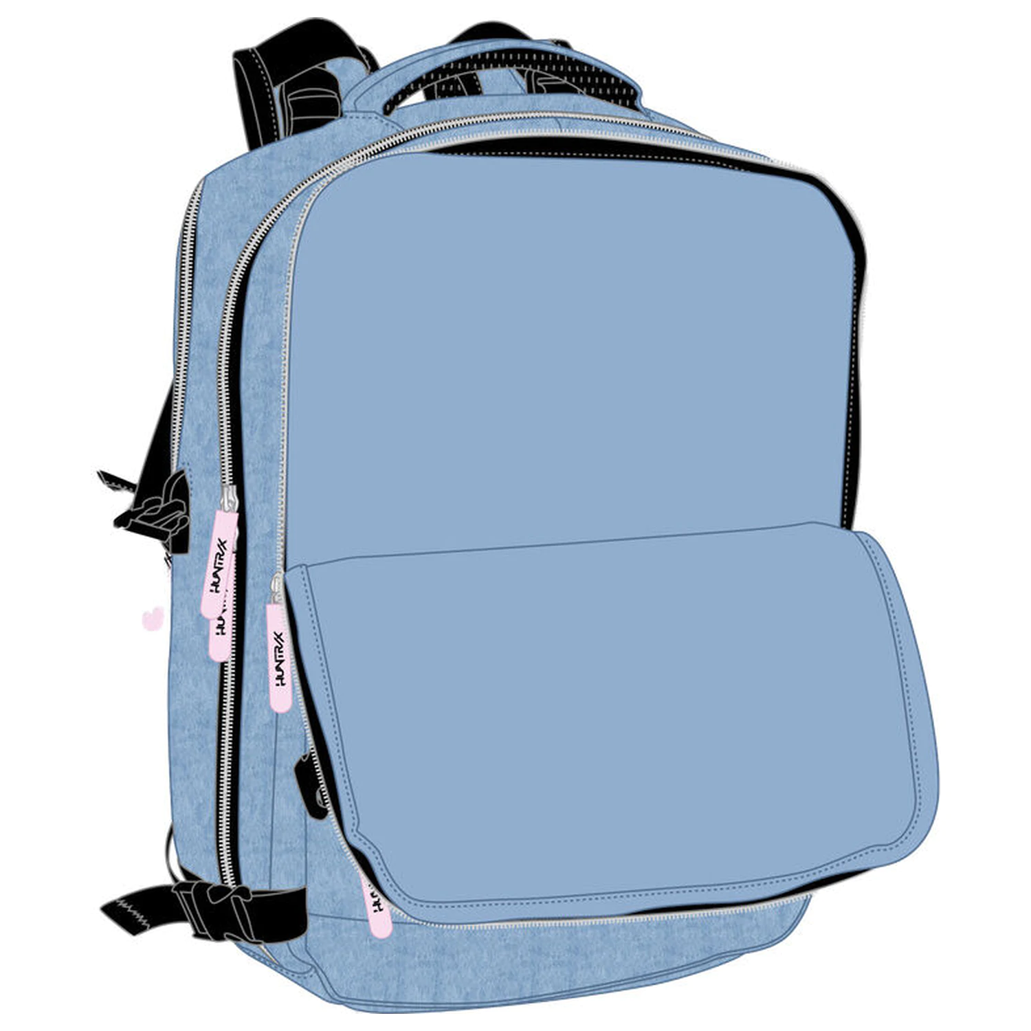 Kpop Demon Hunters Huntrix kabin táska 44cm termékfotó