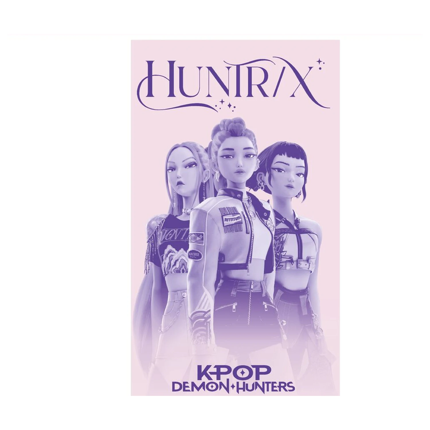 KPop Demon Hunters Huntrix mikroszálas törölköző termékfotó