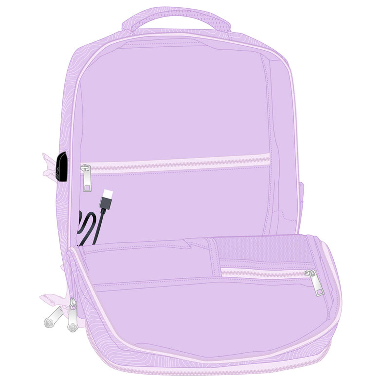 KPop Demon Hunters Iconic kabin táska 44cm termékfotó