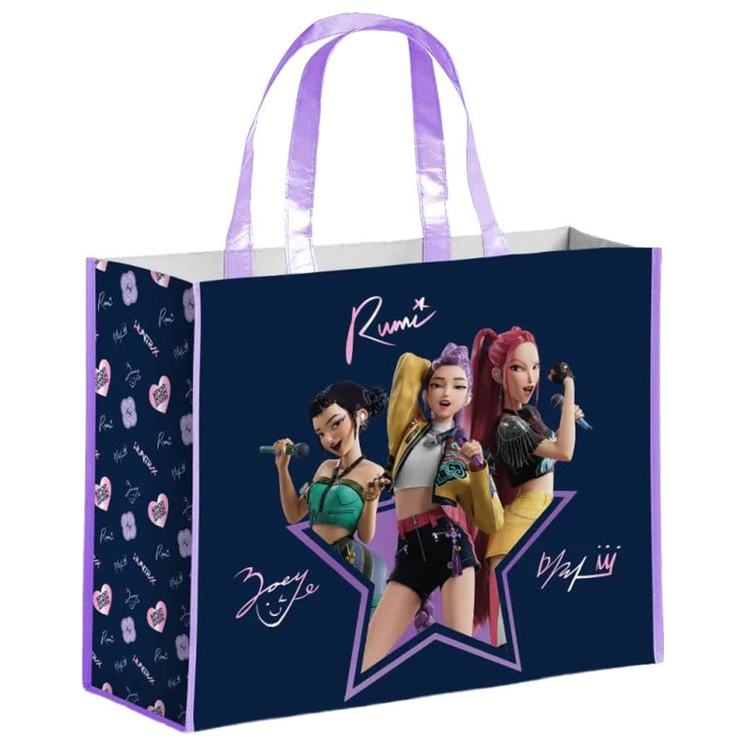 KPOP Demon Hunters Idols Signature bevásárlótáska  termékfotó