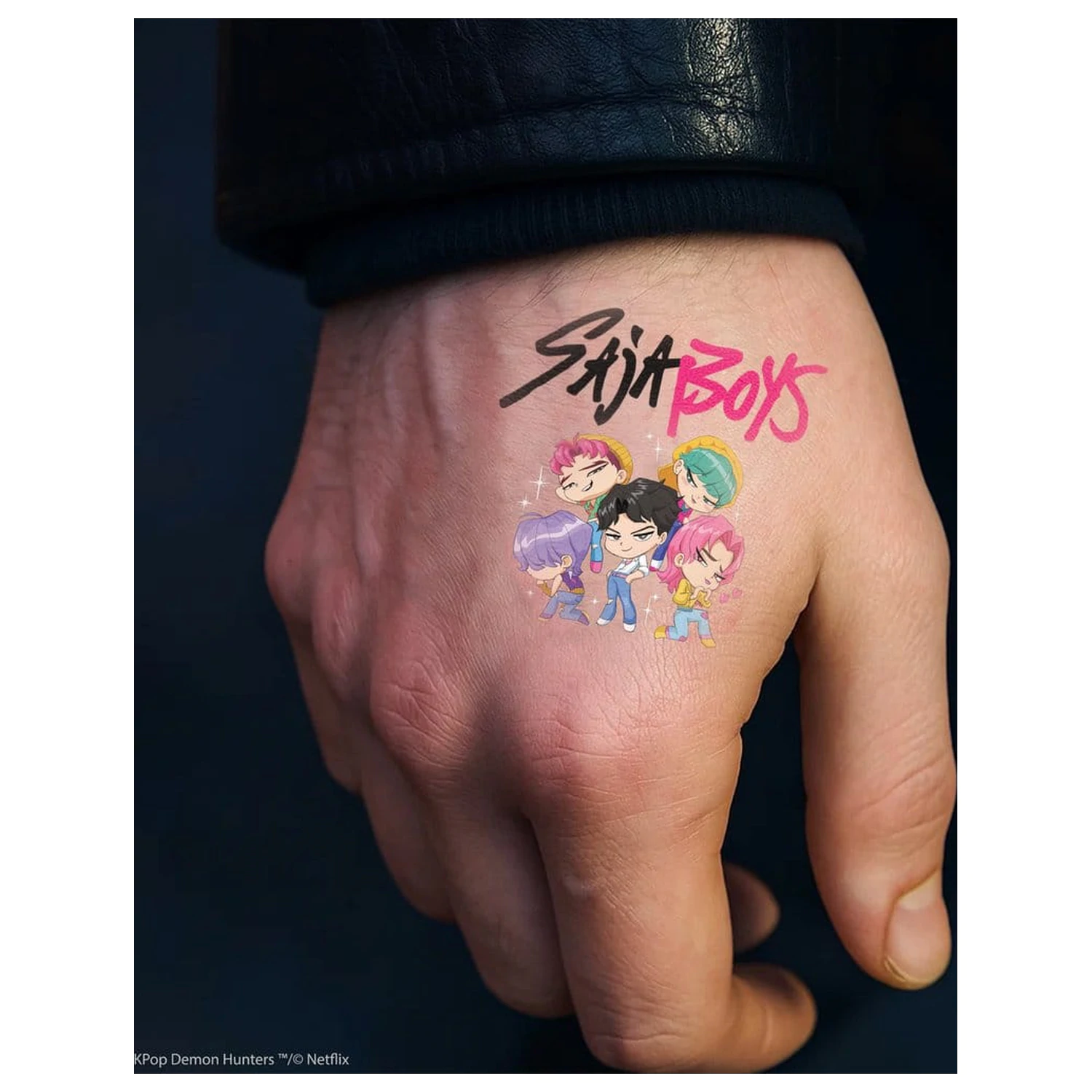 KPop Demon Hunters KPop Demon Hunters tetoválás matrica  termékfotó