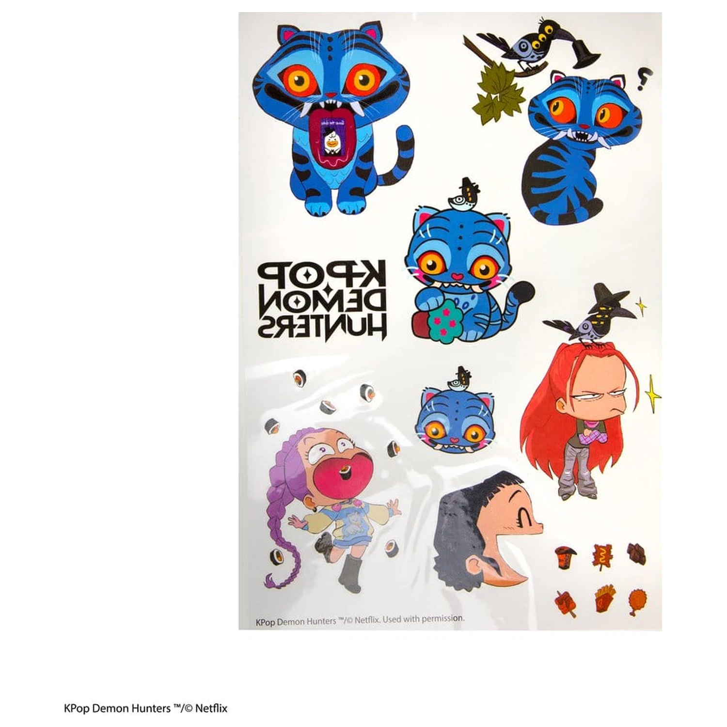 KPop Demon Hunters KPop Demon Hunters tetoválás matrica  termékfotó