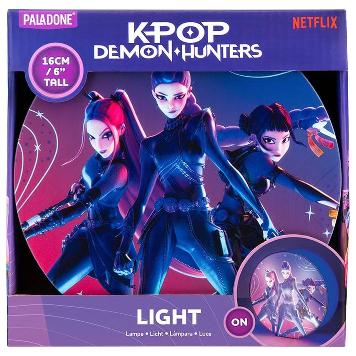 KPop Demon Hunters lámpa 16 cm termékfotó