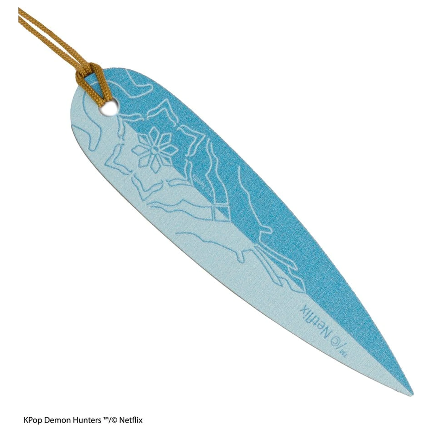 KPop Demon Hunters Zoey's Shin-kal fém könyvjelző  termékfotó