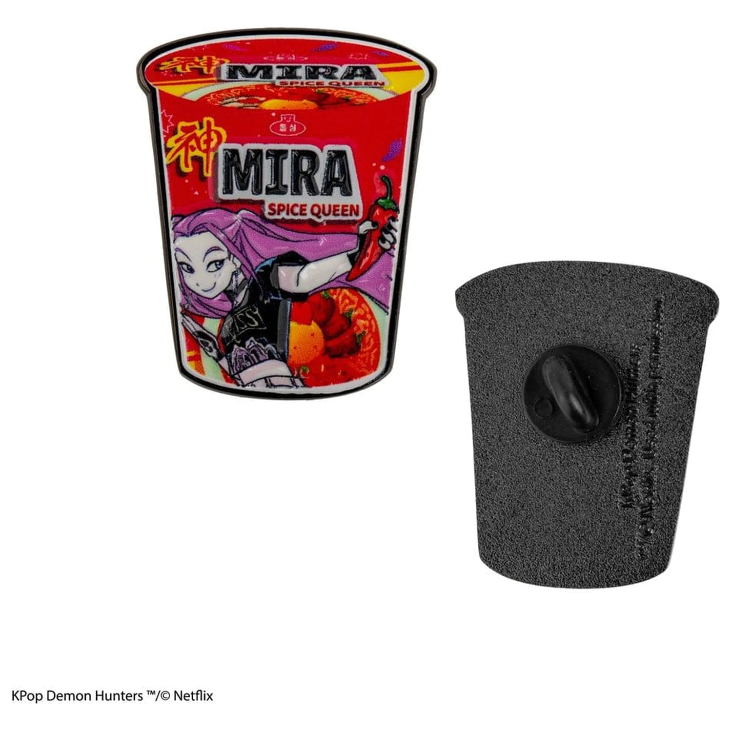 KPop Demon Hunters Mira Spice Queen Noodles kitűző termékfotó