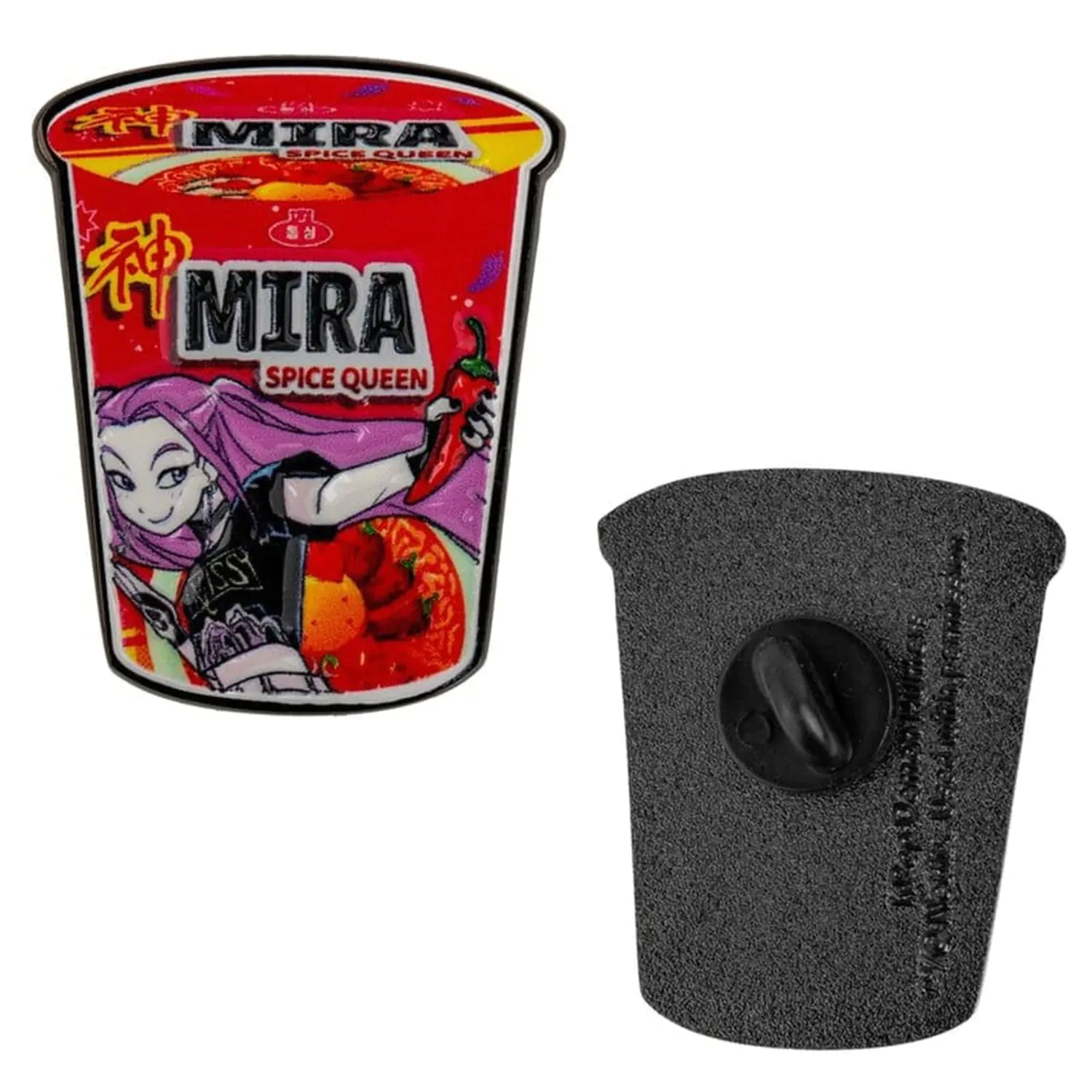 KPop Demon Hunters Mira Spice Queen Noodles kitűző termékfotó