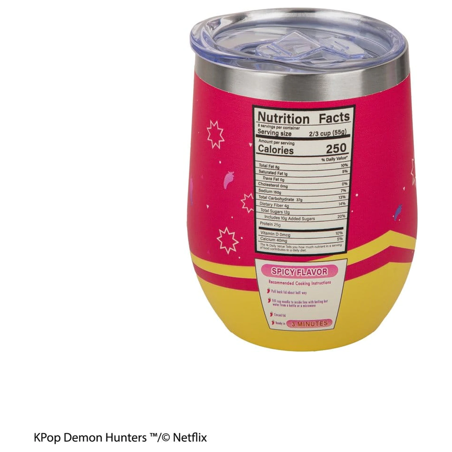 KPop Demon Hunters Mira Spice Queen utazó bögre  termékfotó