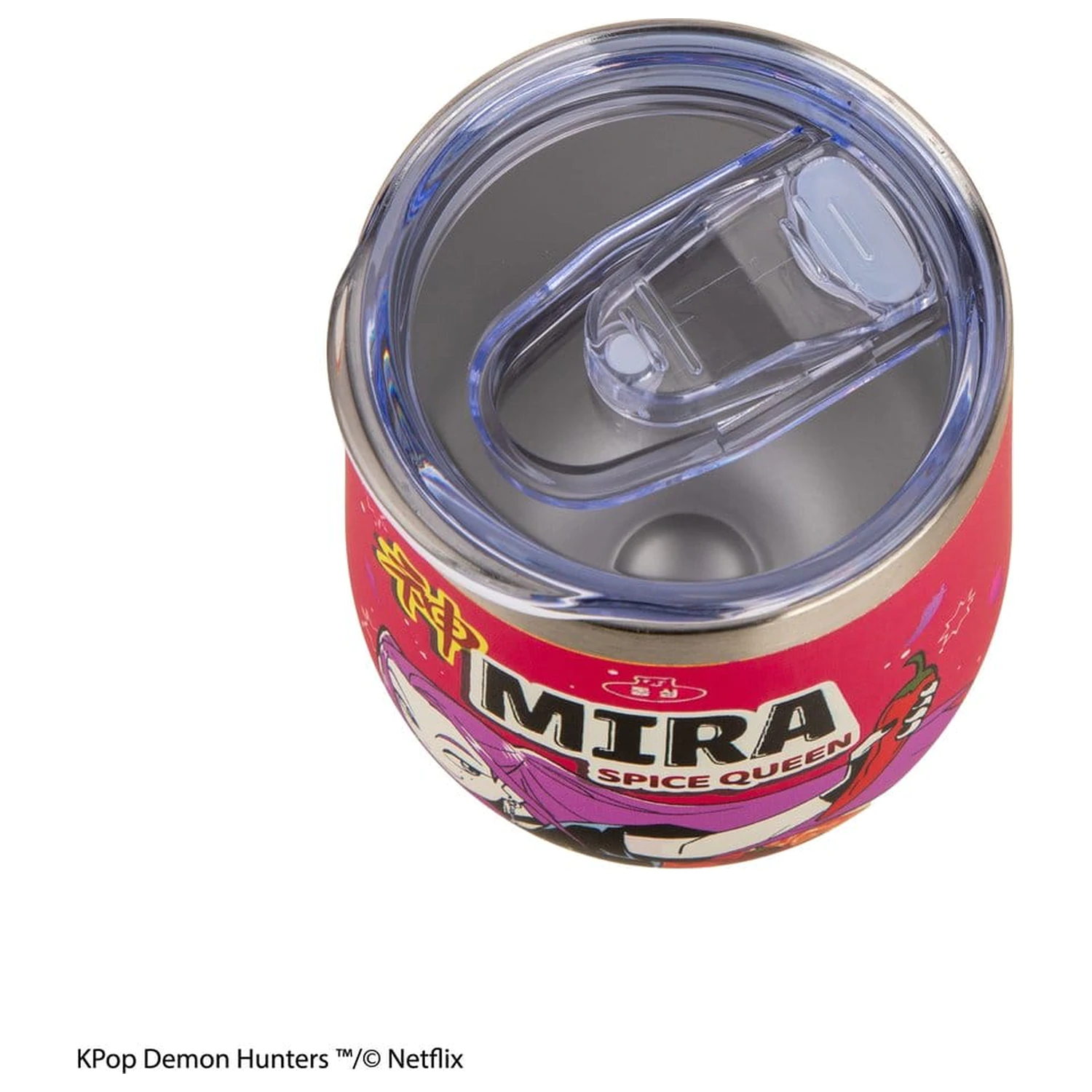 KPop Demon Hunters Mira Spice Queen utazó bögre  termékfotó