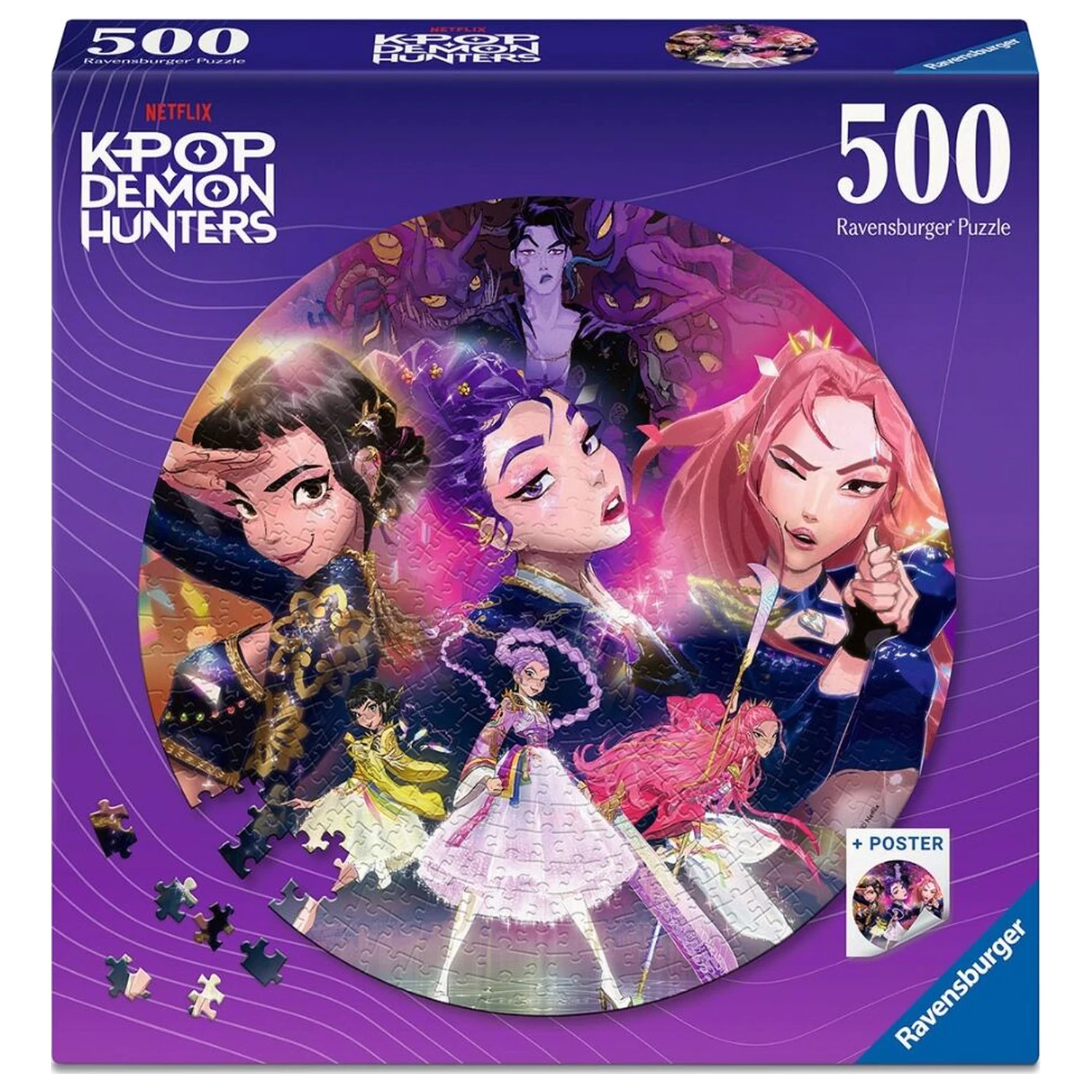 Kpop Demon Hunters puzzle 500db-os termékfotó