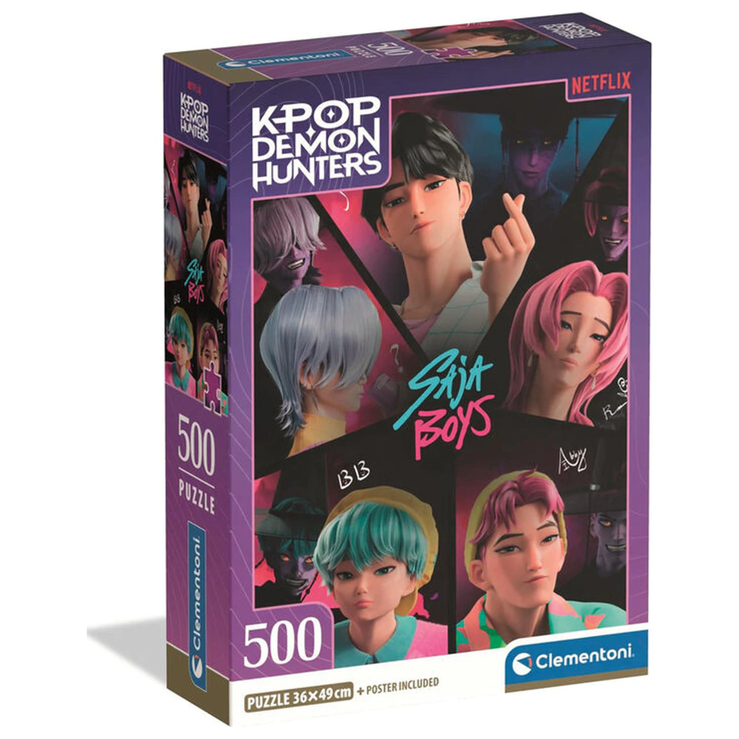 Kpop Demon Hunters puzzle 500db-os termékfotó