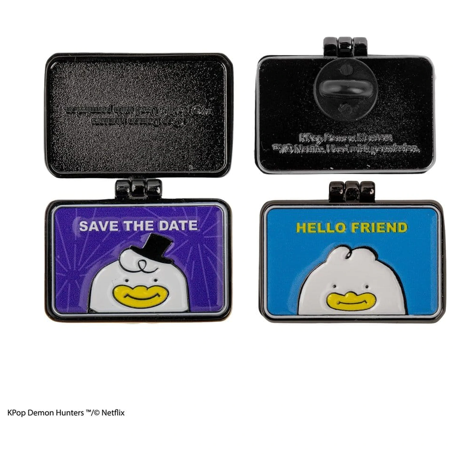 KPop Demon Hunters Rujinu Letters kitűző termékfotó