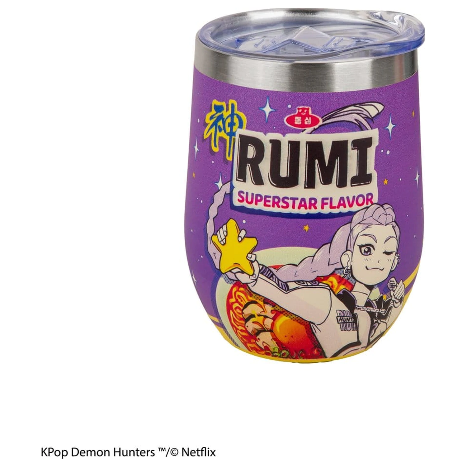 KPop Demon Hunters Rumi Superstar Flavor utazó bögre termékfotó