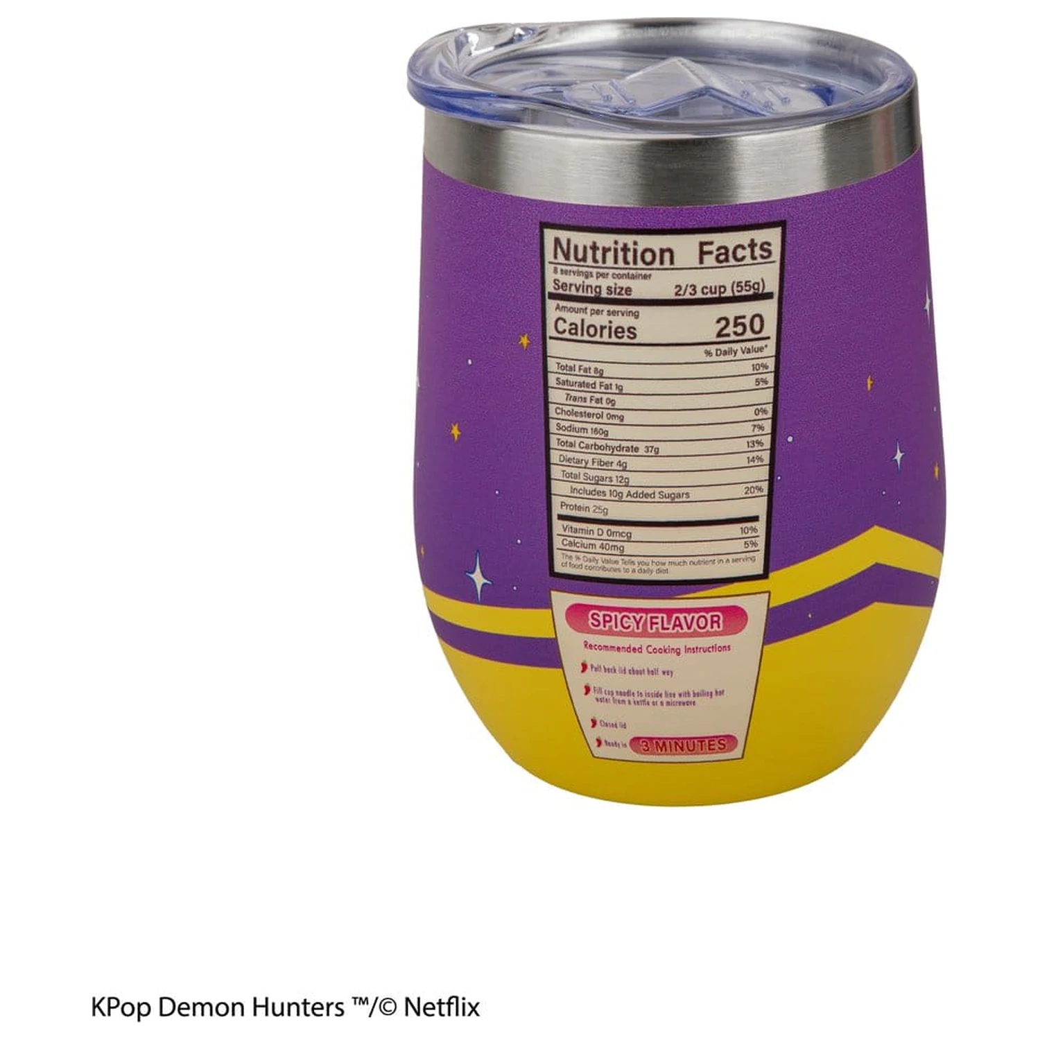 KPop Demon Hunters Rumi Superstar Flavor utazó bögre termékfotó