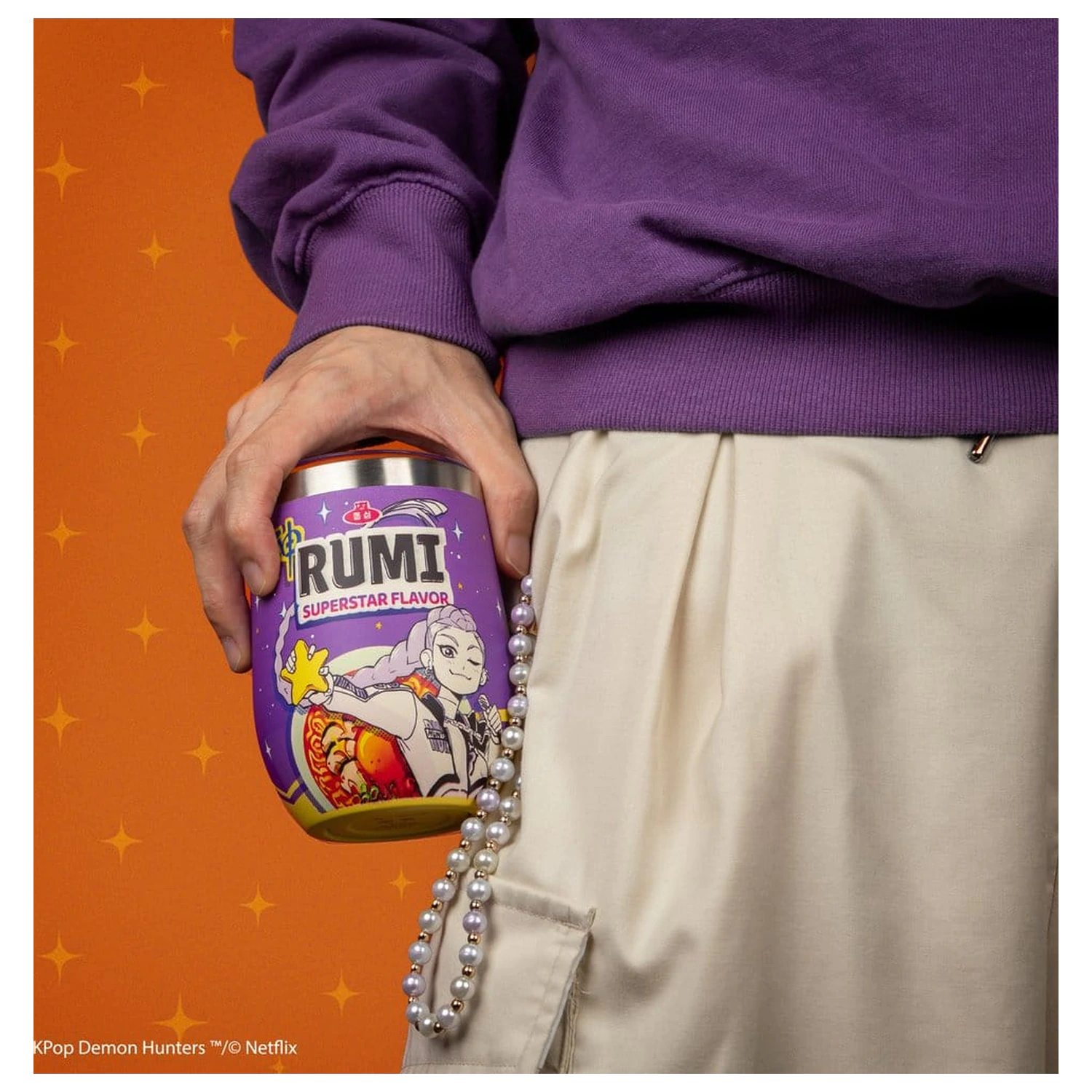 KPop Demon Hunters Rumi Superstar Flavor utazó bögre termékfotó