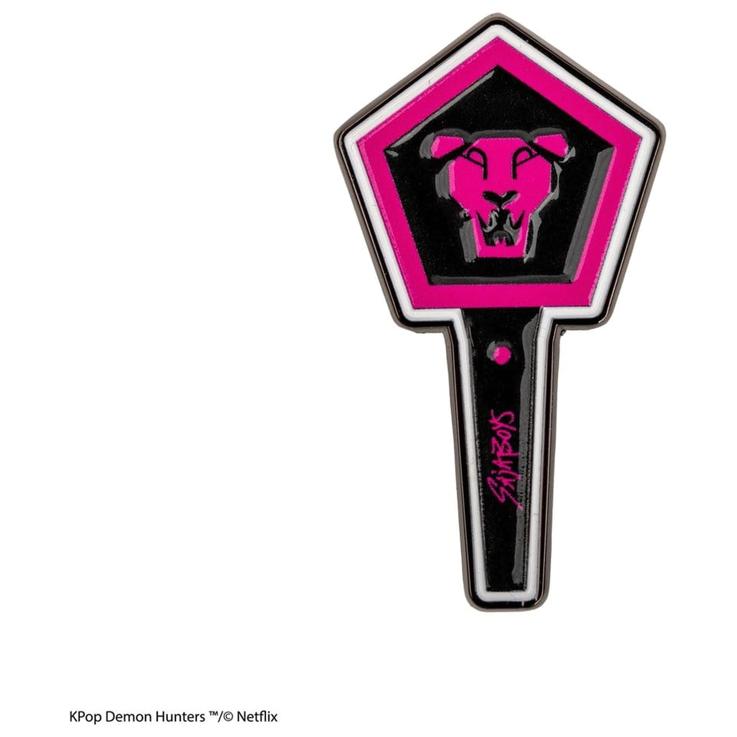 KPop Demon Hunters Saja Boys Light Stick kitűző termékfotó