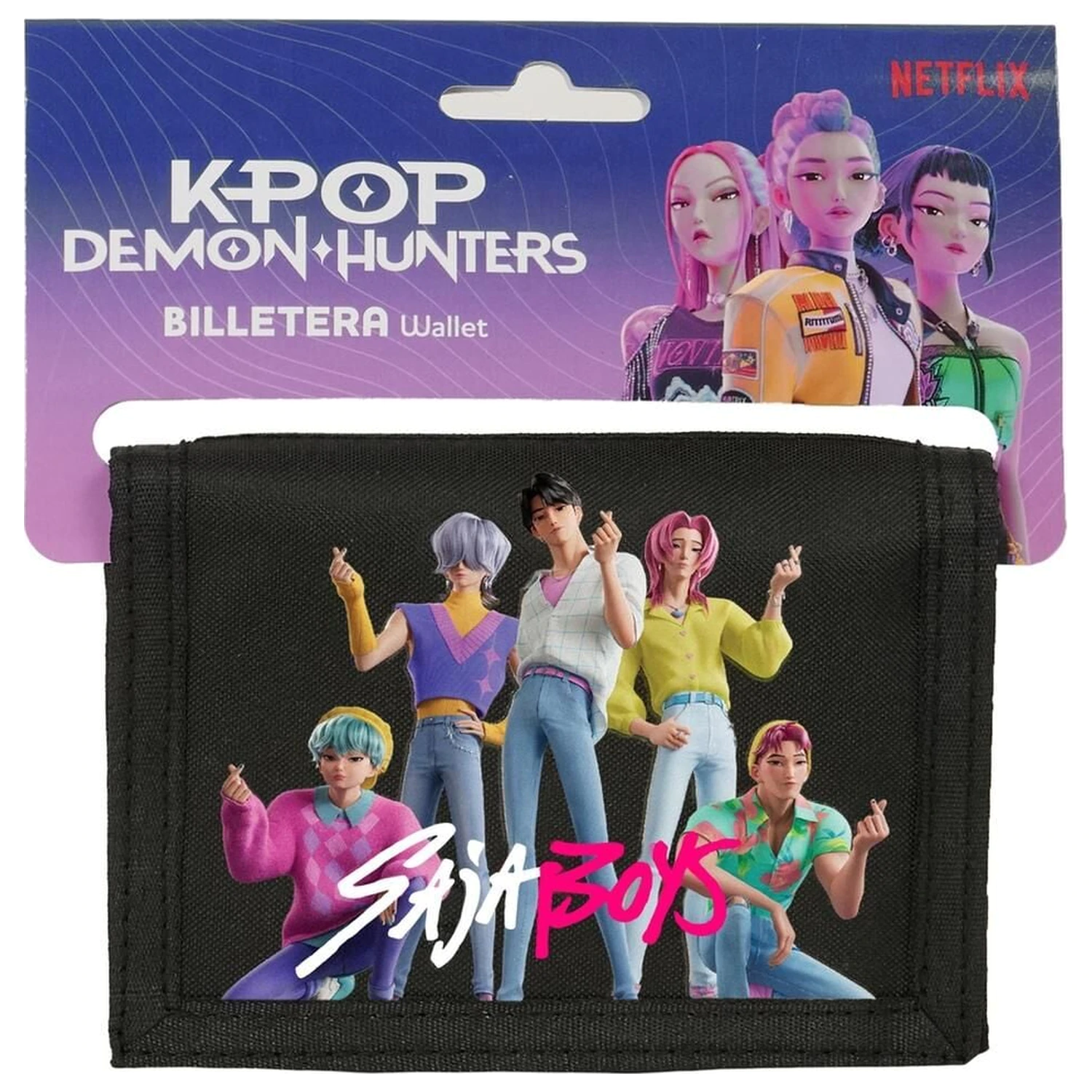 Kpop Demon Hunters Saja Boys pénztárca termékfotó