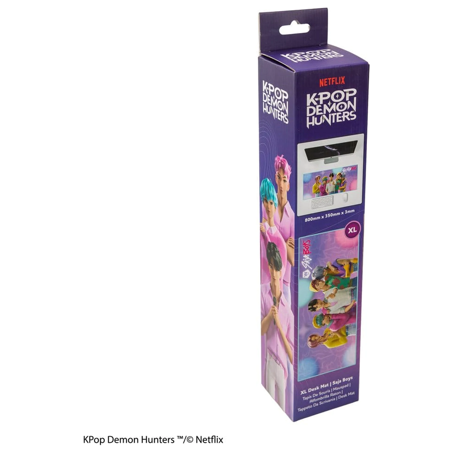 KPop Demon Hunters Saja Boys XL asztali alátét termékfotó