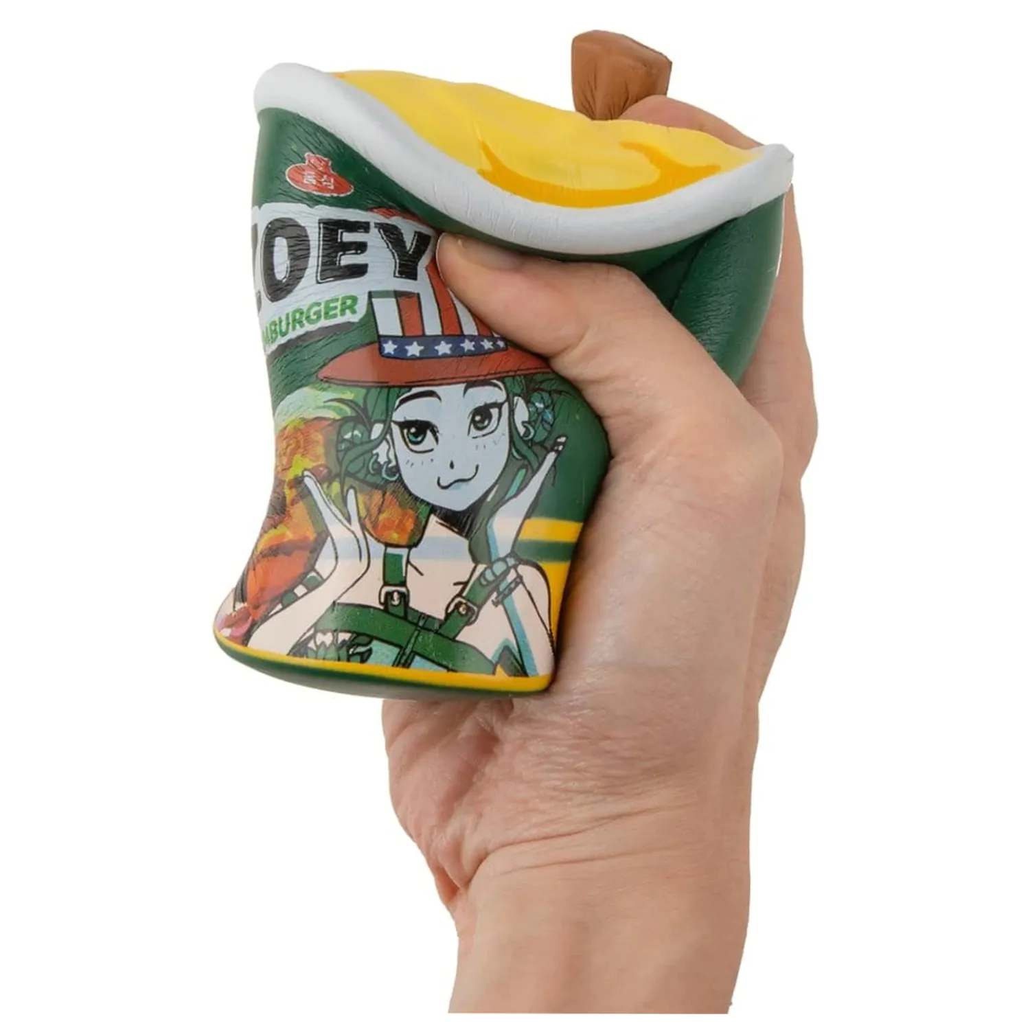 KPop Demon Hunters Squishy Zoey Hamburger Noodles Anti Stress figura termékfotó