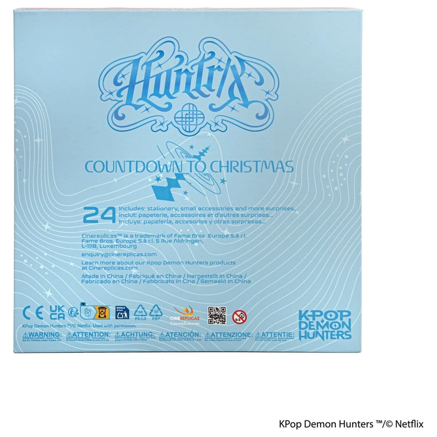 KPop Demon Hunters Stage adventi kalendárium 2026 termékfotó