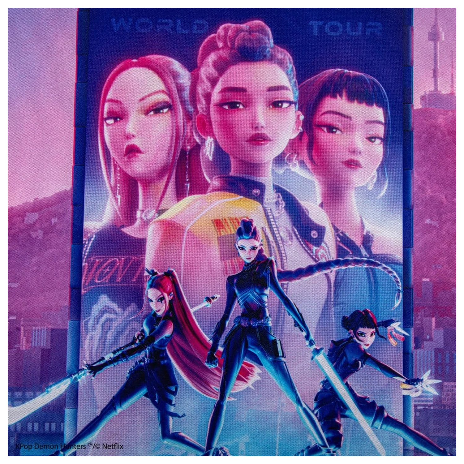 KPop Demon Hunters  Takedown XL asztali alátét termékfotó