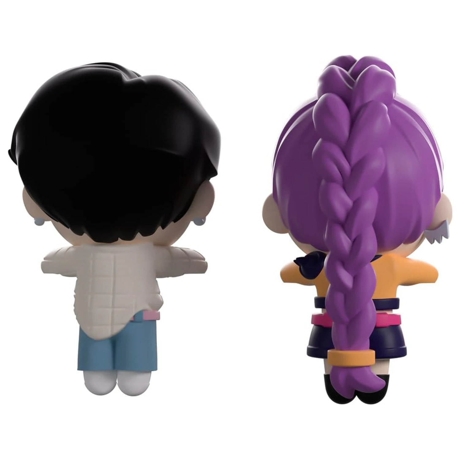 KPop Demon Hunters Vinyl figurák Jinu & Rumi Monitor Buddiez 6 cm termékfotó