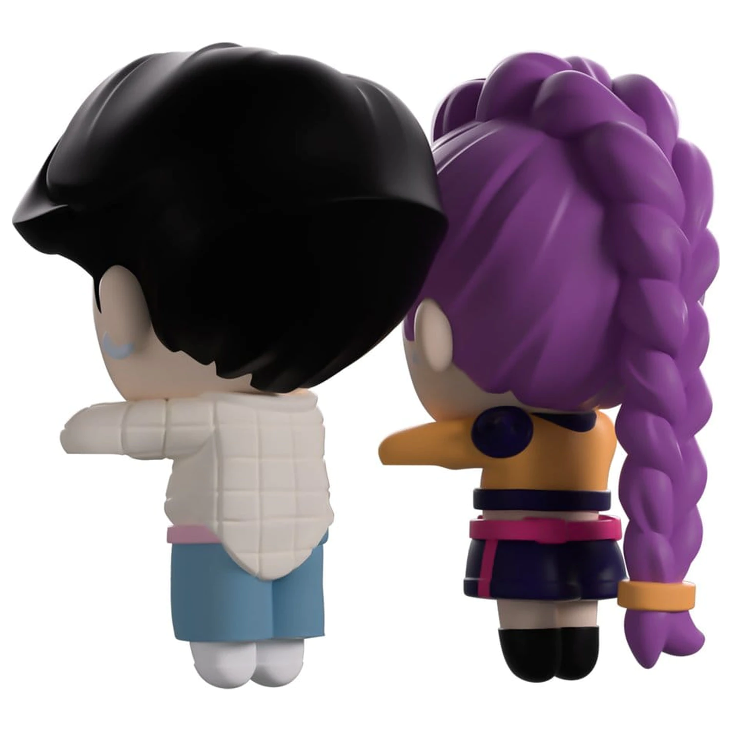KPop Demon Hunters Vinyl figurák Jinu & Rumi Monitor Buddiez 6 cm termékfotó