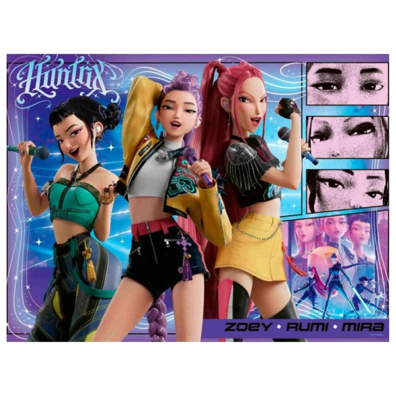Kpop Demon Hunters XXL puzzle 100db-os termékfotó