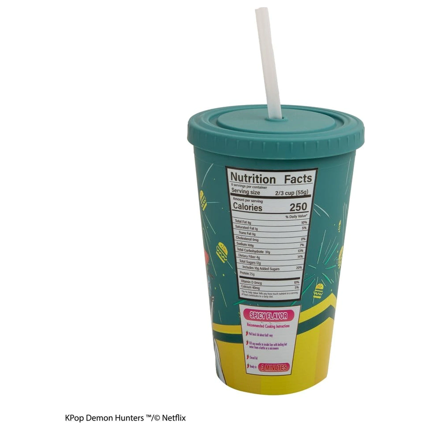 KPop Demon Hunters Zoey Hamburger pohár bögre  termékfotó