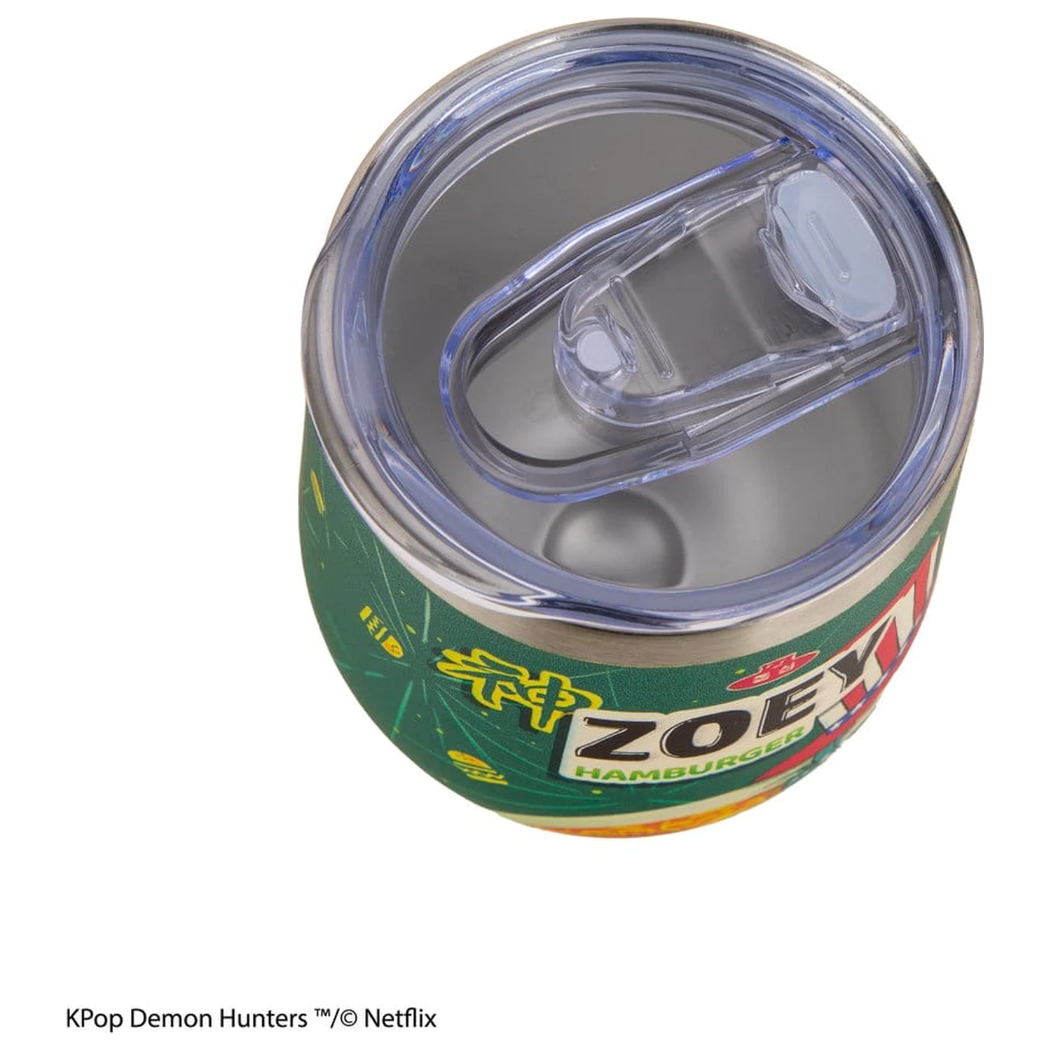 KPop Demon Hunters Zoey Hamburger utazó bögre  termékfotó