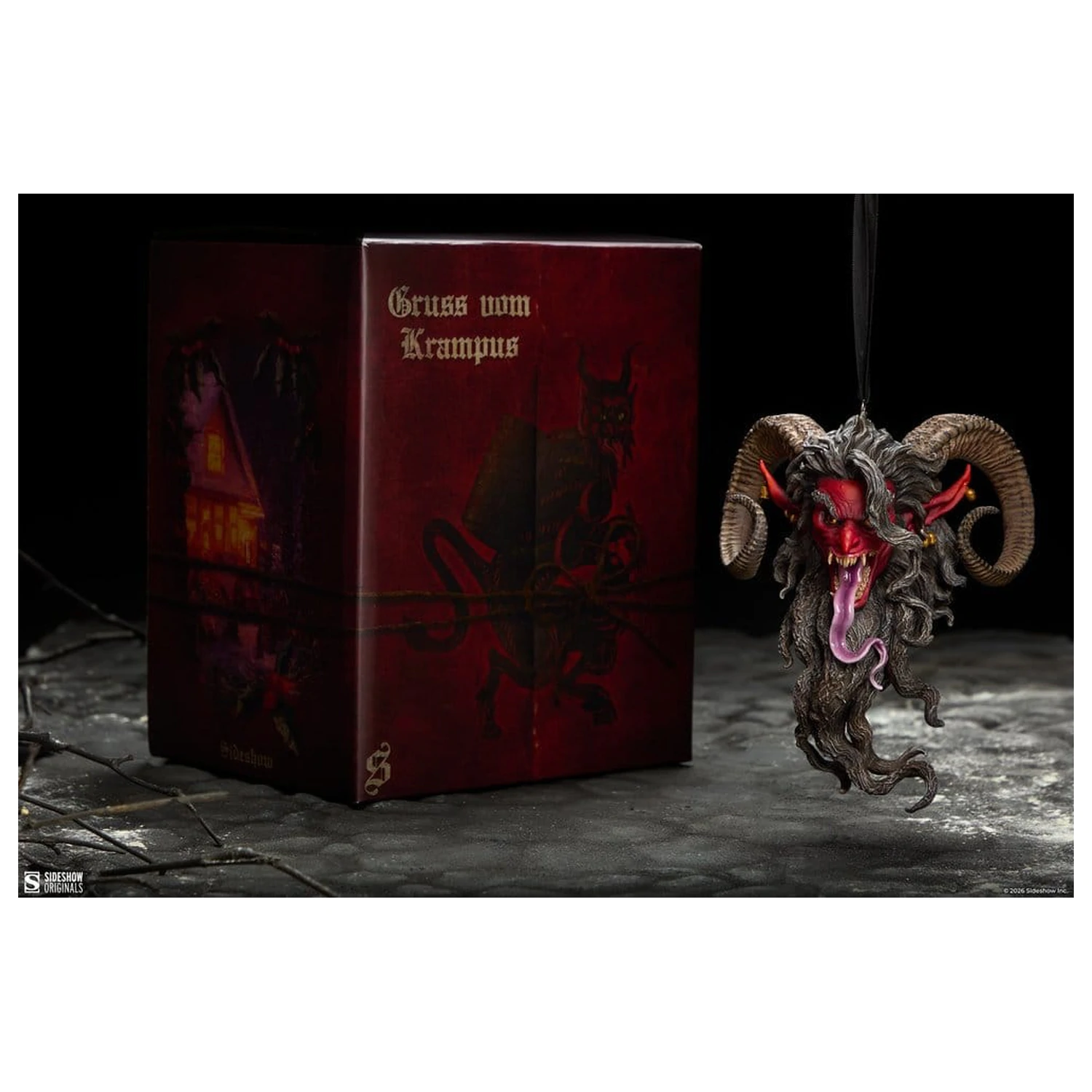 Krampus Der Krampus (Deadly Red) karácsonyfadísz 17 cm termékfotó